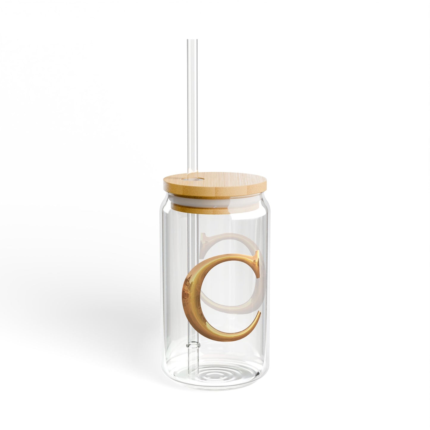 Stylish Sipper Glass, 16oz - Perfect for Smoothies, Juice, Parties, Gifts, Home Decor