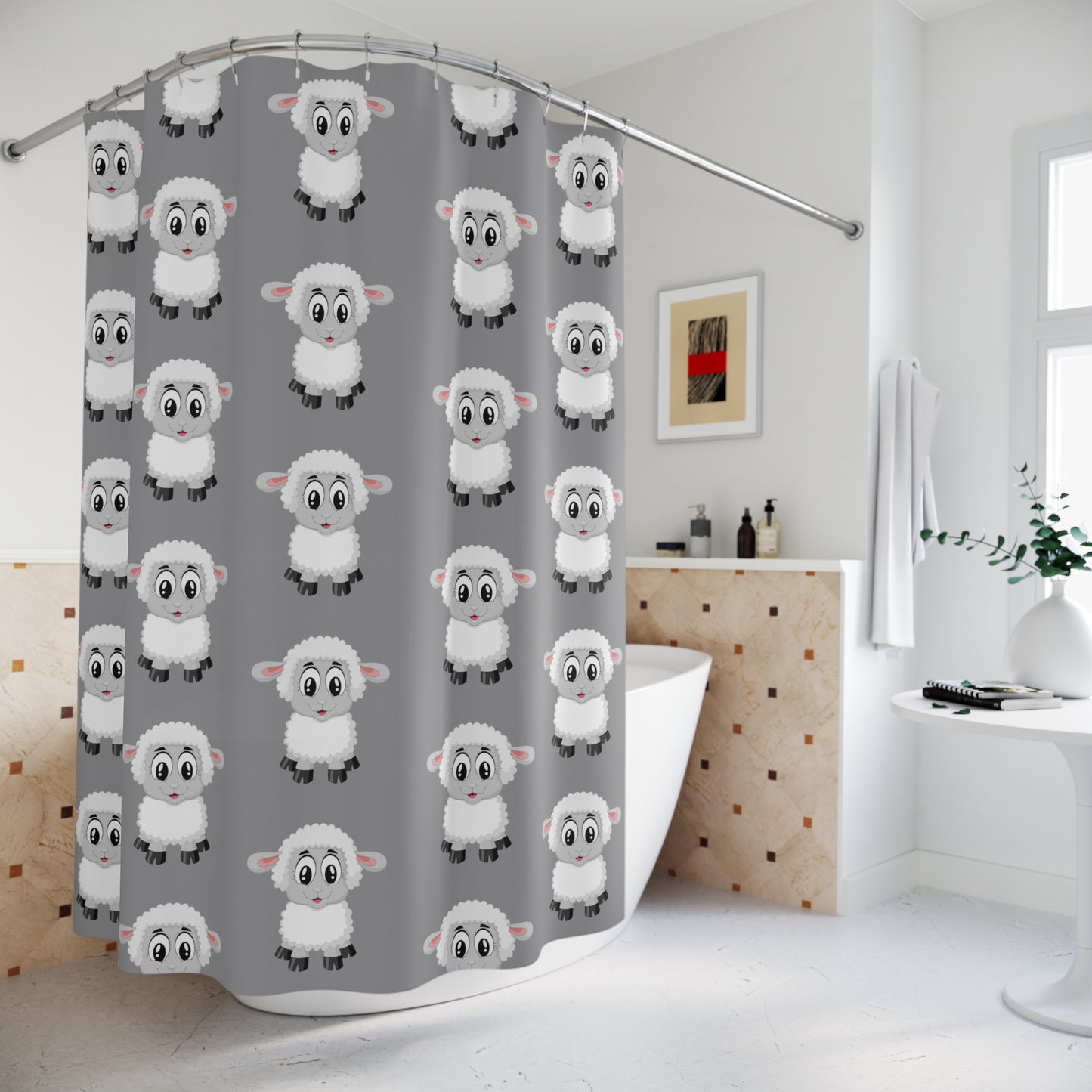 Shower Curtains sheep