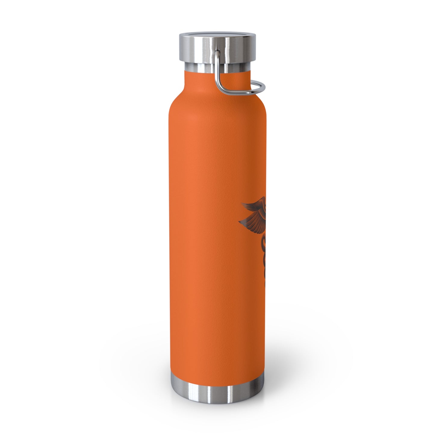 Stylish Copper Insulated Water Bottle, 22oz, Perfect for Active Lifestyles, Gifts for Healthcare Workers, Eco-Friendly, Exercise, Travel