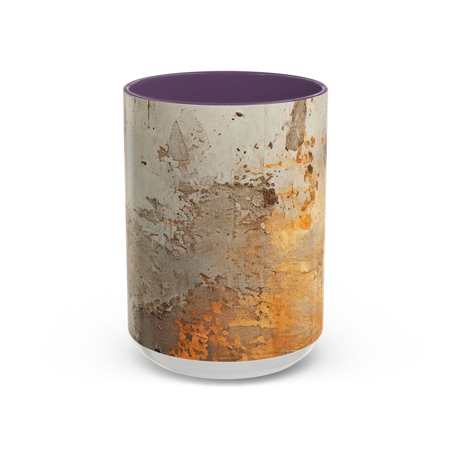 Rustic Accent Coffee Mug, Unique Artistic Mug