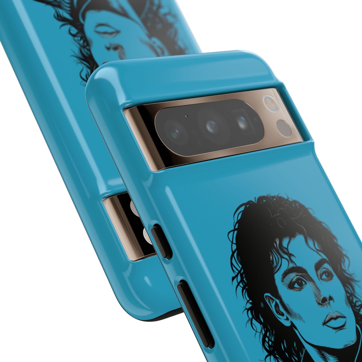 Michael Jackson Phone Case - Tough Cases, Pop Music Gifts, Retro Art, Unique Phone Accessories, Vintage Design