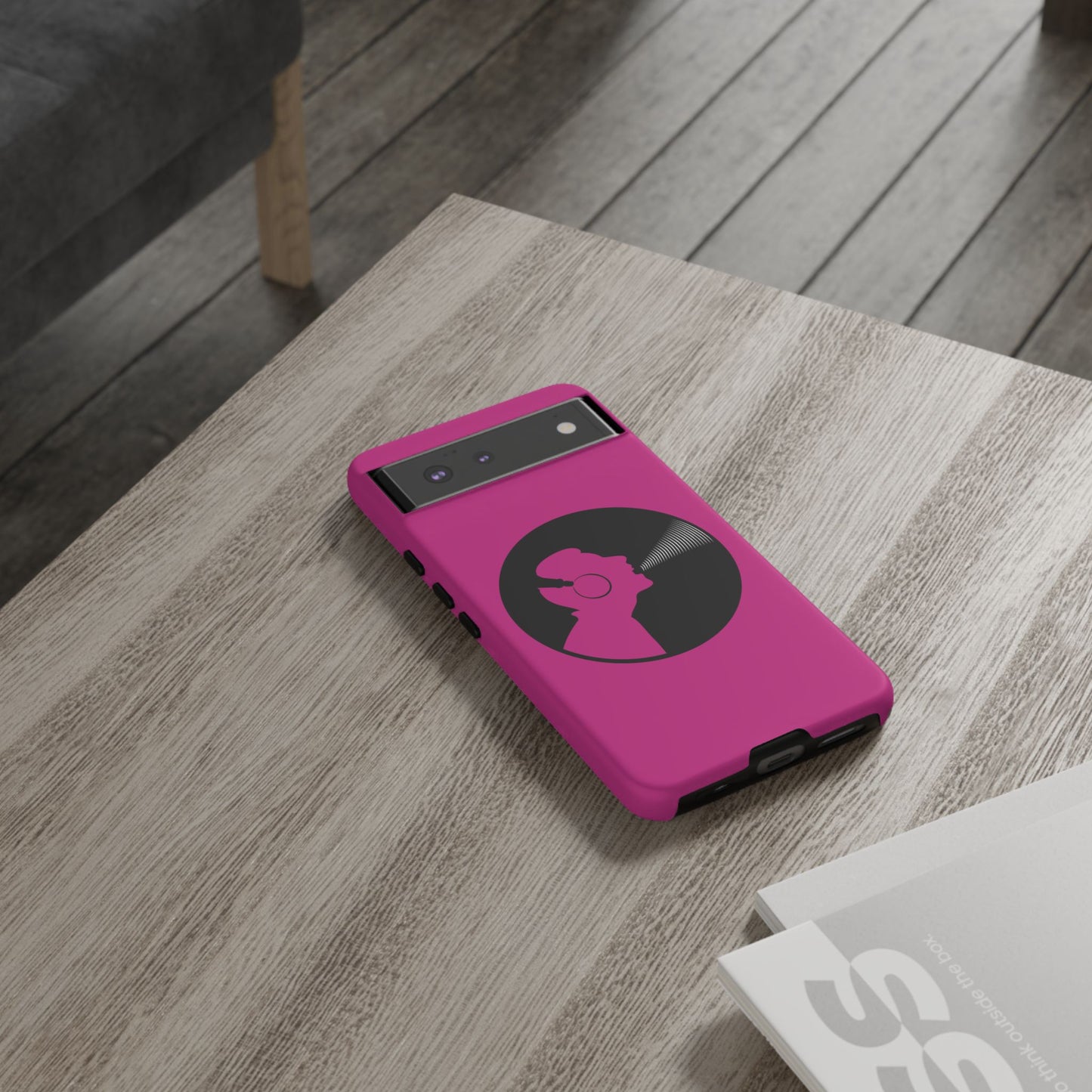 Stylish Phone Case for Music Lovers, Vibrant Tough Cases, Custom iPhone Cover, Gift for Her, Trendy Accessories