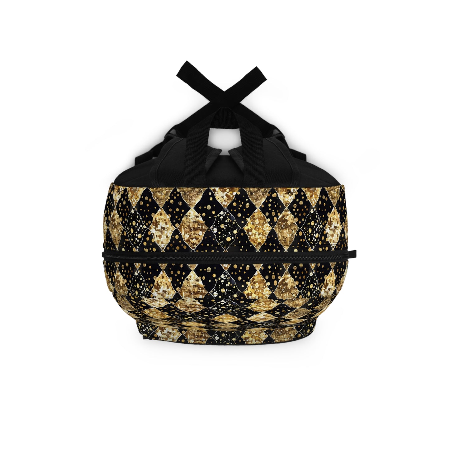 Stylish Geometric Backpack, Trendy School Bag