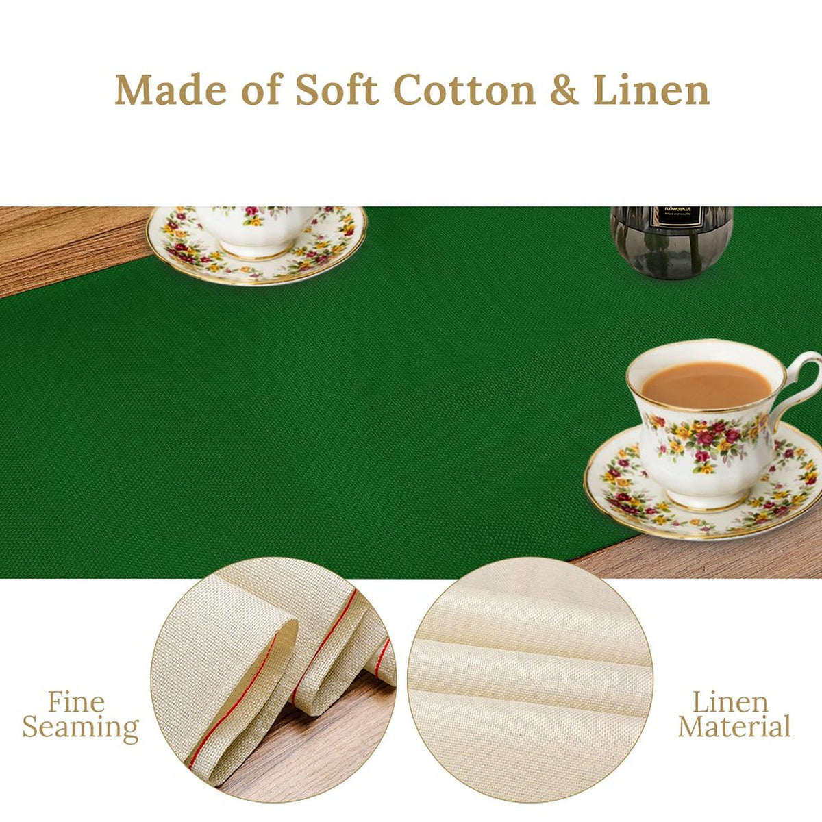 Flax Table Runner