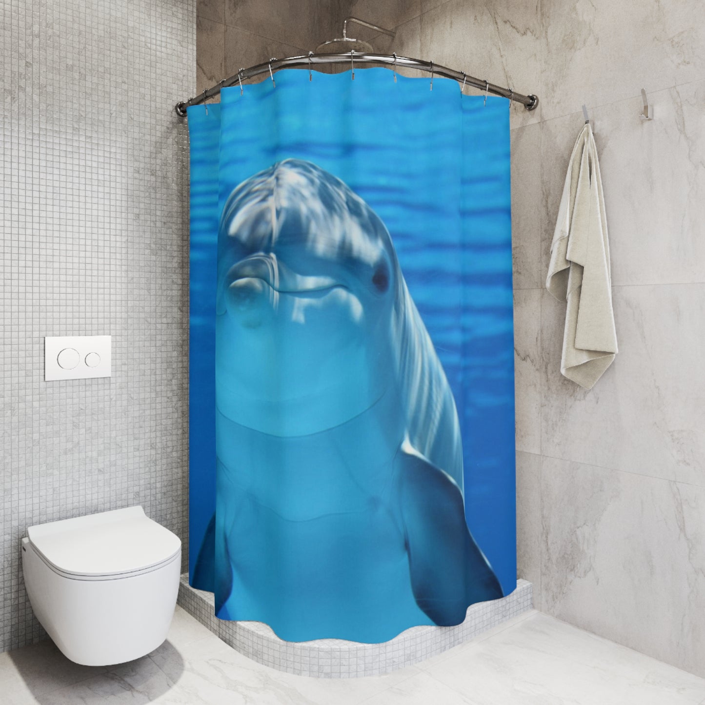 Shower Curtains dolphin