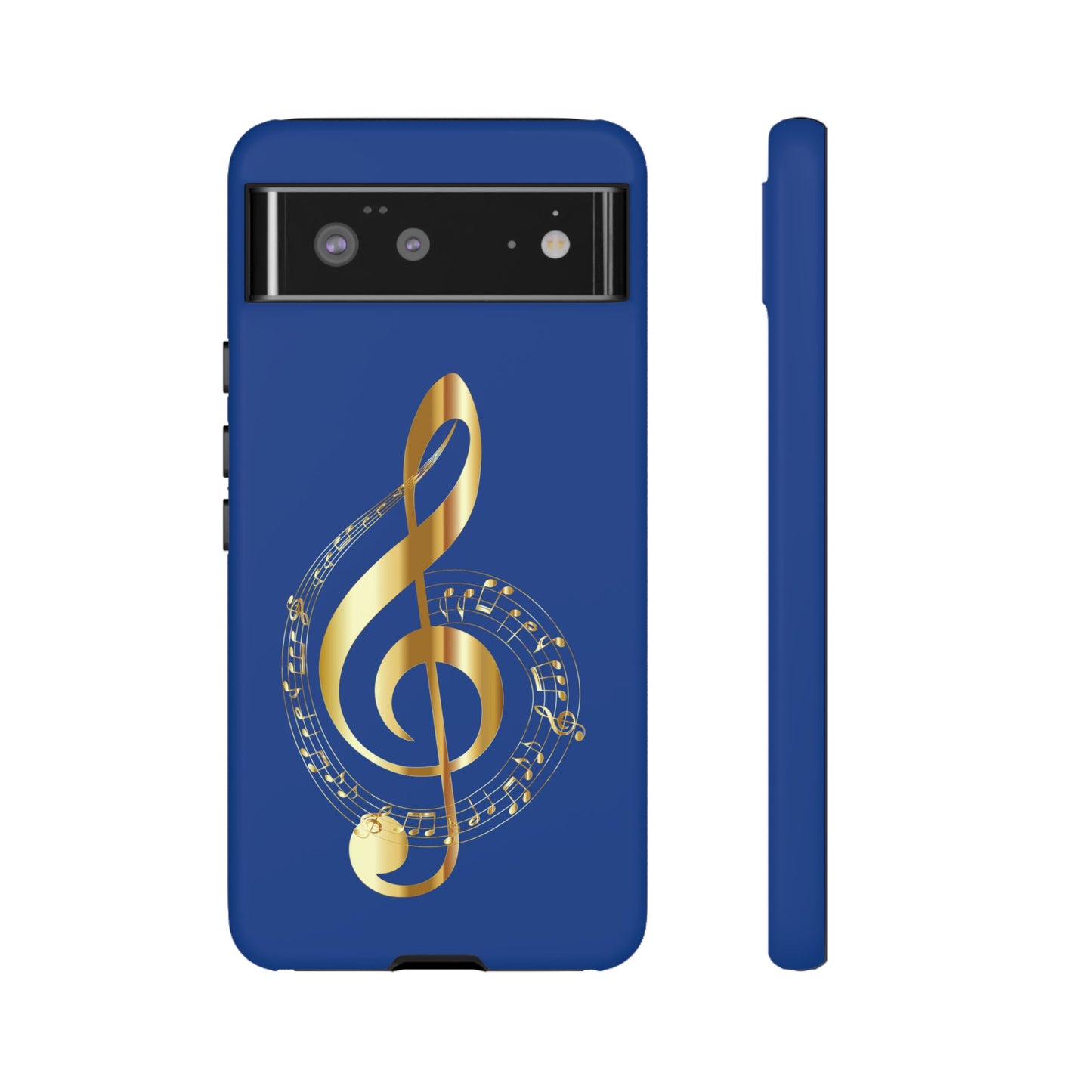 Tough Cases Blue and Gold Musical Note