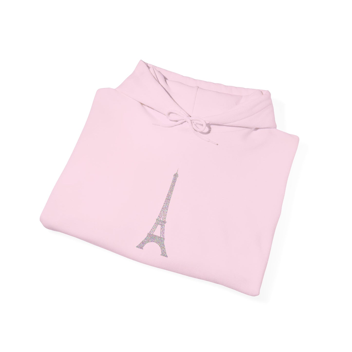 Parisian Style Hoodie - Cozy Unisex Sweatshirt with Eiffel Tower Design, Travel Gift, Streetwear, Casual Wear, Vacation Vibe