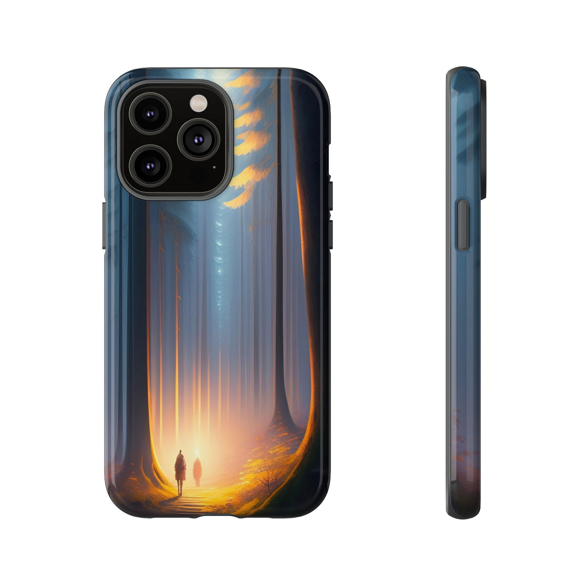 Phone Case — Mystical Forest Nightscape Protective Tough Case