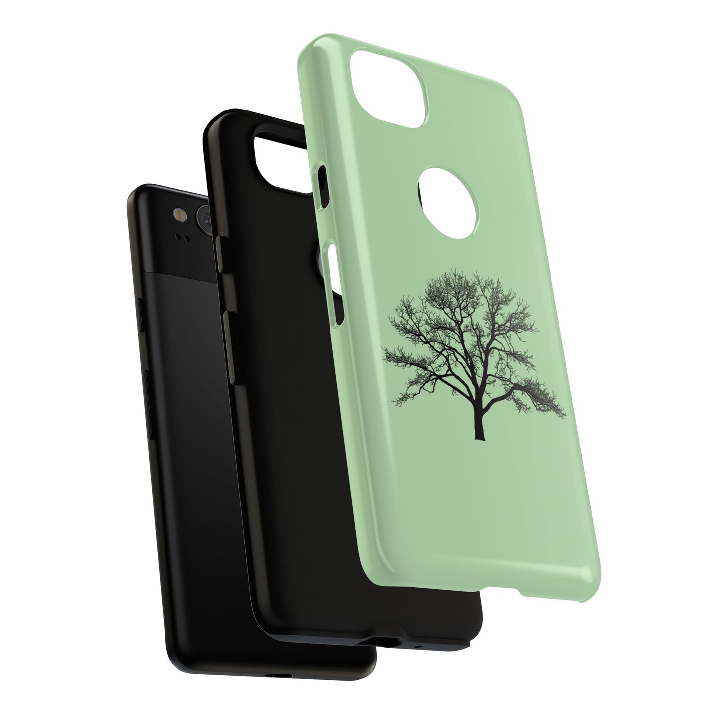 Minimalist Tree Phone Case, Nature-Inspired Phone Cover, Eco-Friendly Cell Phone Accessory, Perfect Gift for Nature Lovers