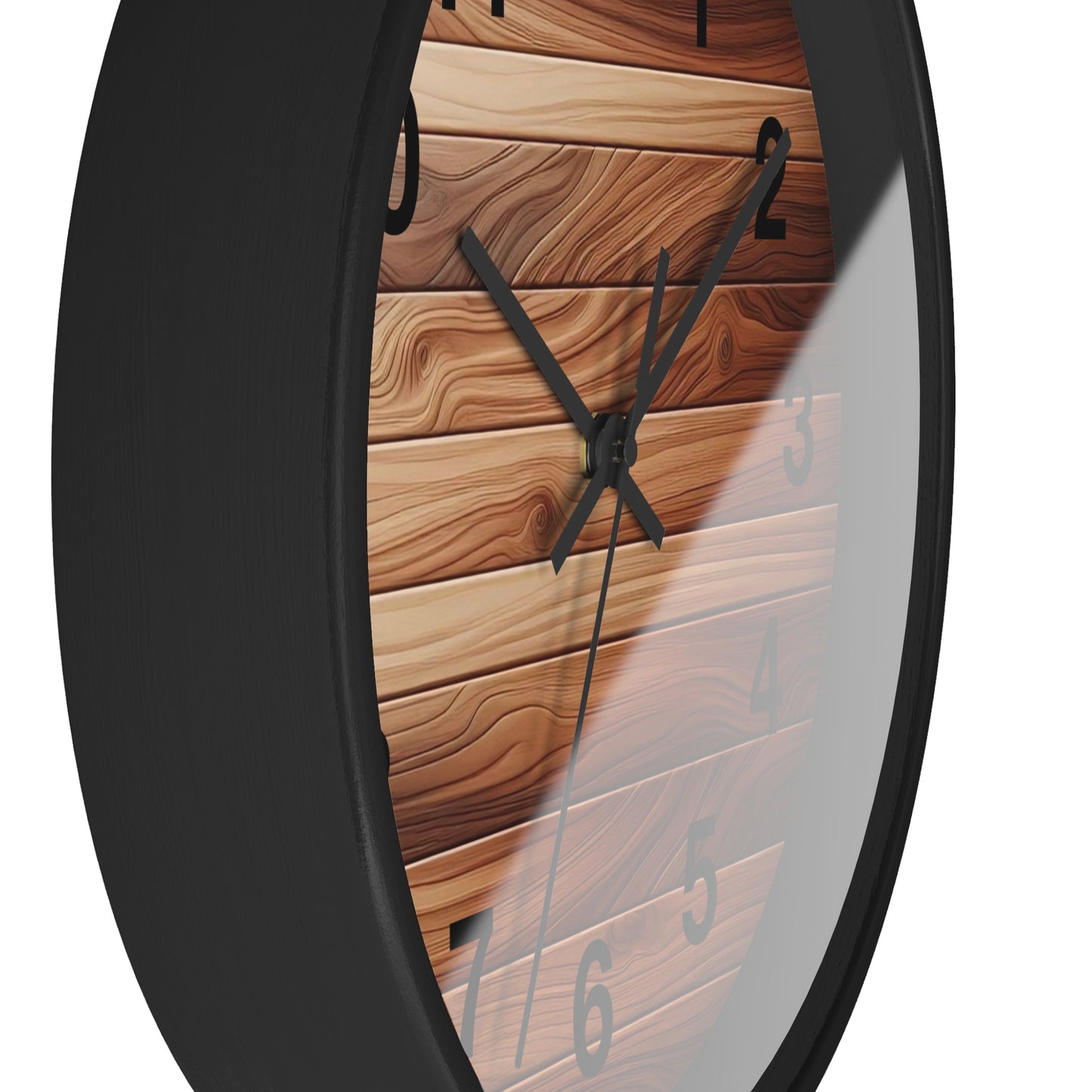 Rustic Wood Wall Clock - Natural Timber Home Decor, Gift for Housewarming, Wedding, Decorative Timepiece, Boho Style, Unique Design
