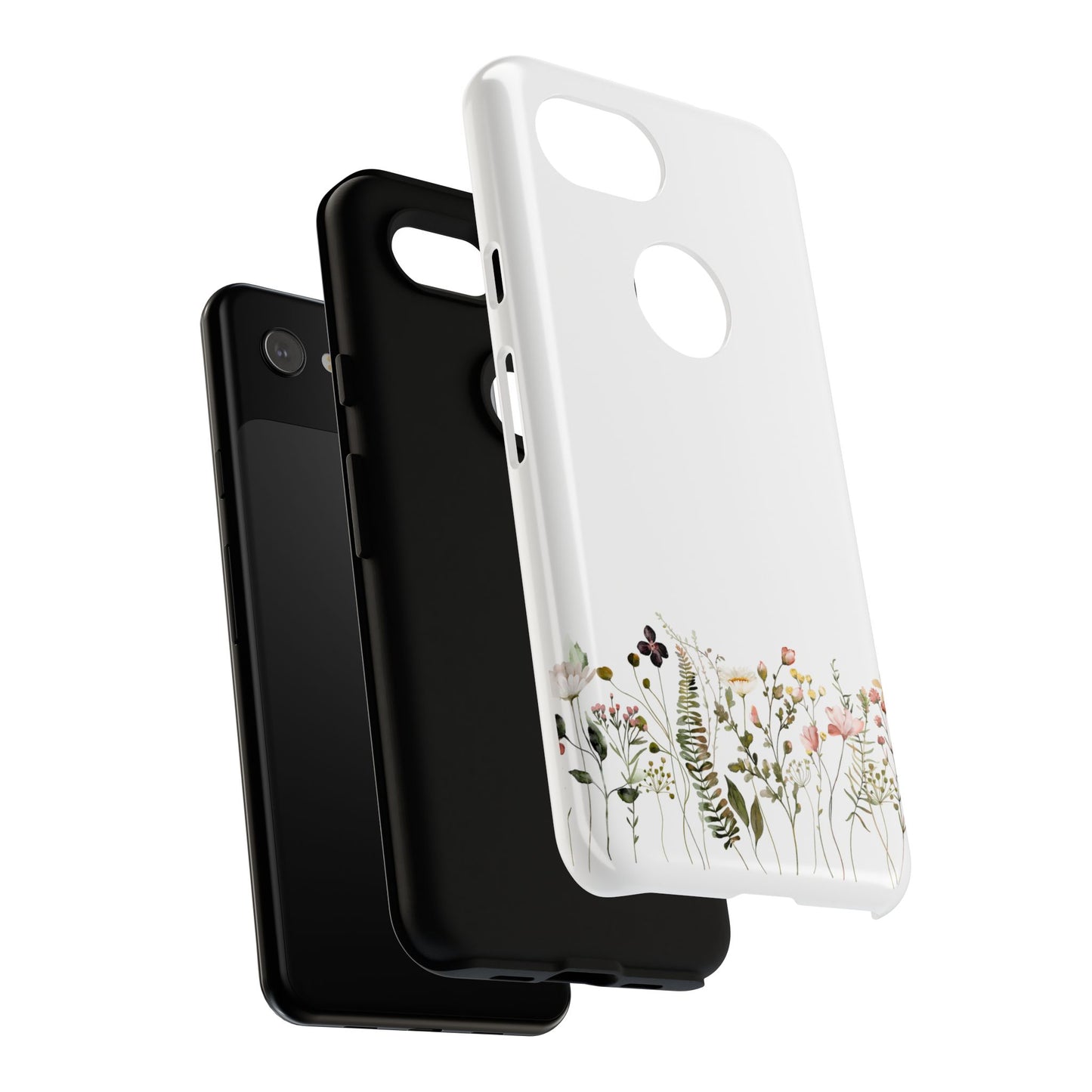 Floral Phone Case - Tough Cases for Nature Lovers, Stylish Floral Design, Phone Protection, Gifts for Her, Eco-Friendly Tech Accessories