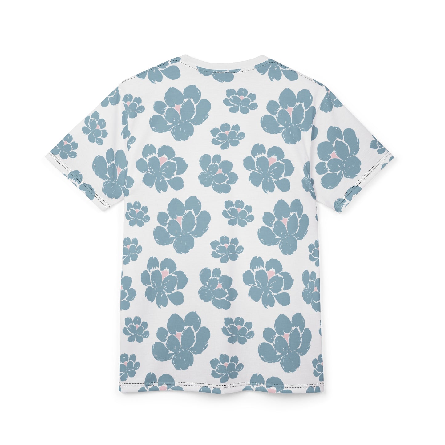 Floral Unisex Cut & Sew Tee: Breezy, Stylish, Casual Wear, Perfect for Spring & Summer, Gift for Nature Lovers, Everyday Comfort Tee