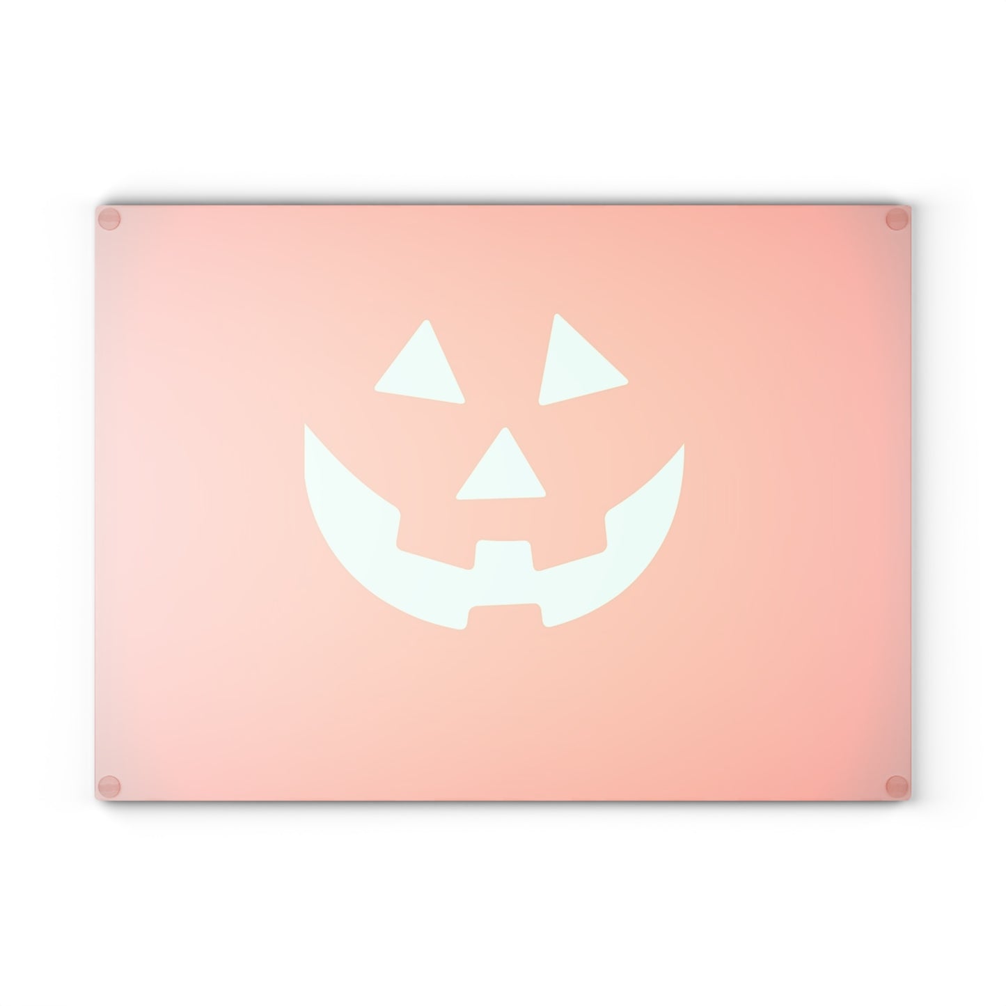 Halloween Pumpkin Glass Cutting Board, Festive Kitchen Decor, Fall Harvest Gift, Pumpkin Carving, Holiday Cooking