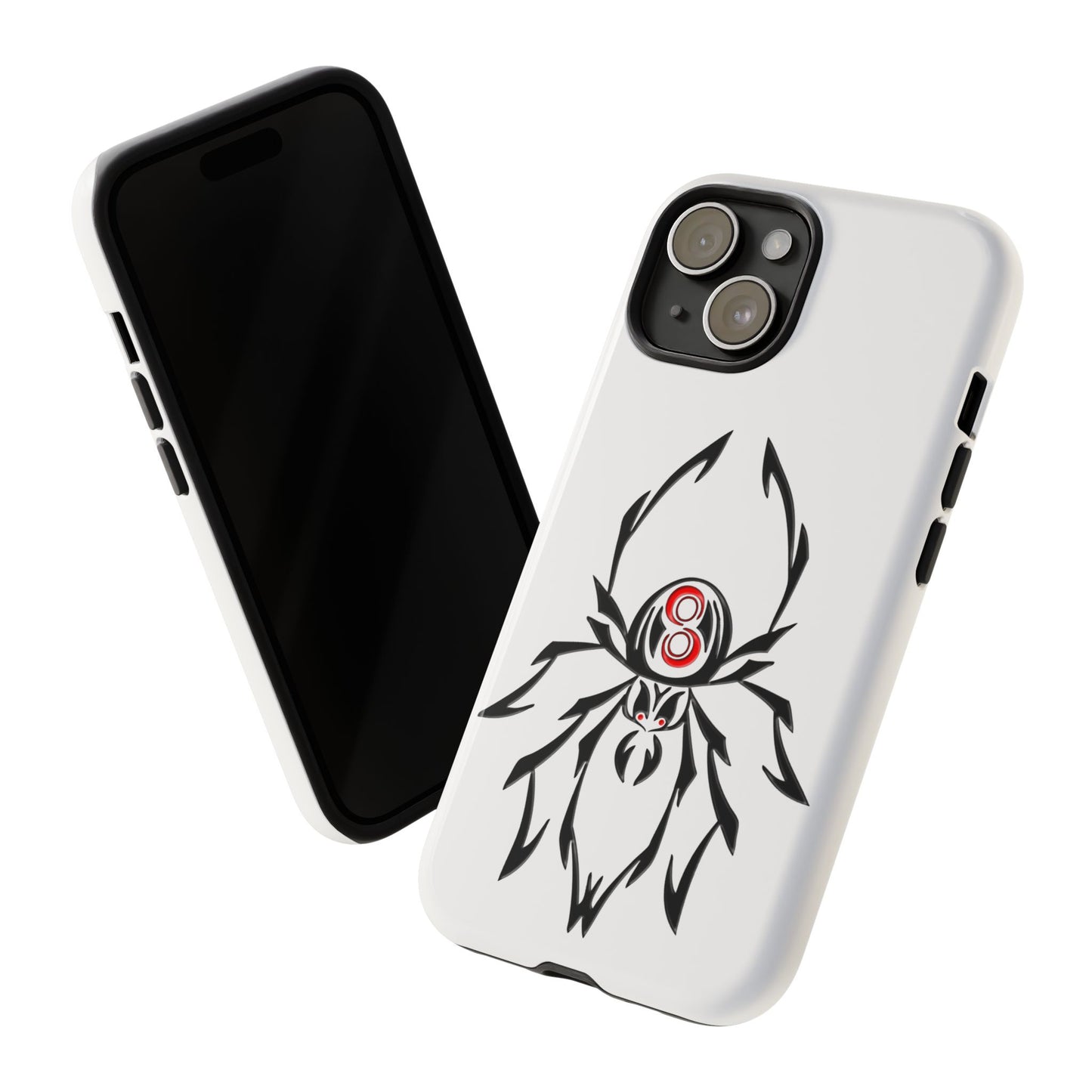 Spider Phone Case, Tough Cases, Stylish Accessory, Gift for Teens, Unique Design, Halloween Decor