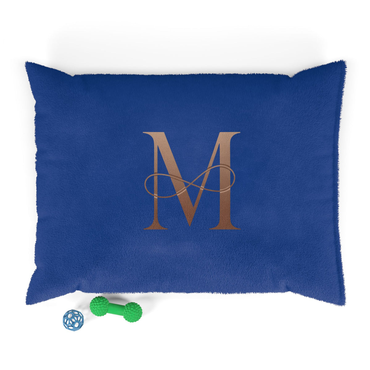 Personalized Luxury Pet Bed with Monogrammed Design, Cozy Dog Bed, Cat Bed, Custom Pet Accessories, Gift for Dog Lovers
