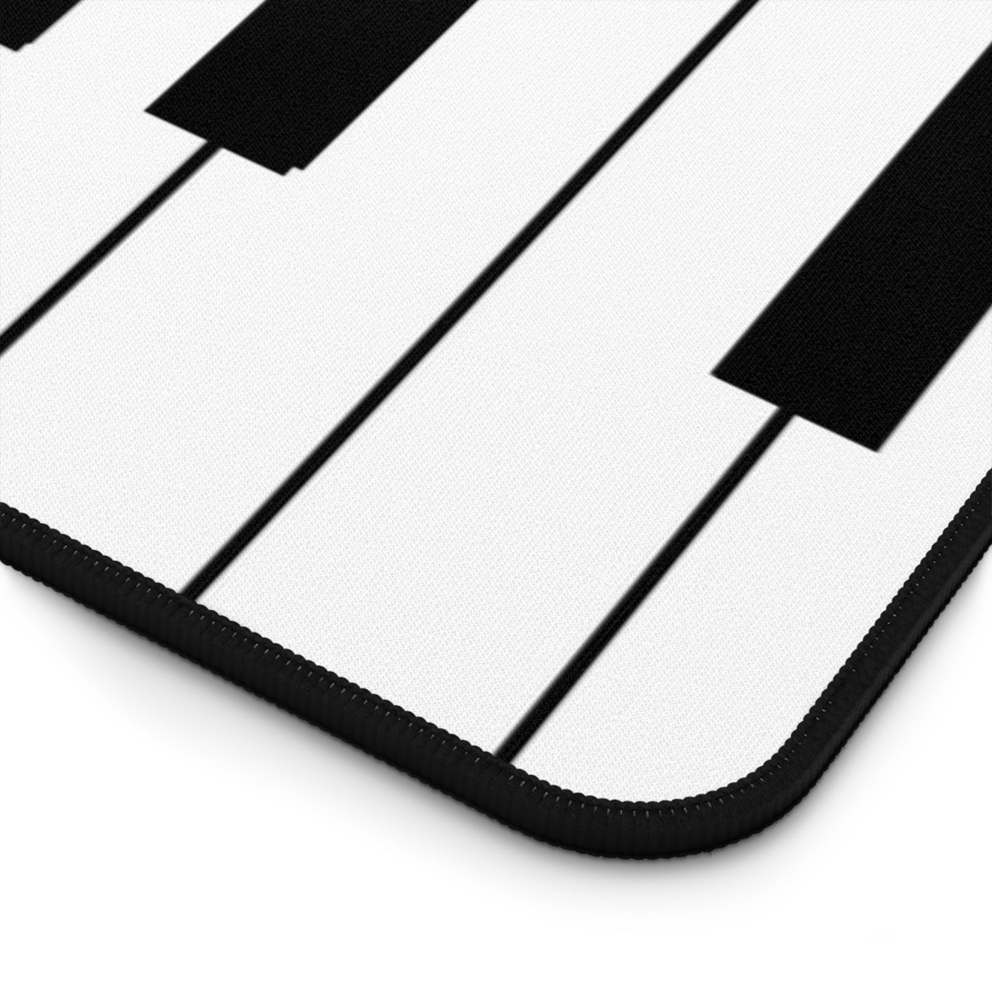 Piano Keyboard Desk Mat, Music Lover's Office Decor, Gift for Musicians, Gaming Pad, Piano Themed Workspace