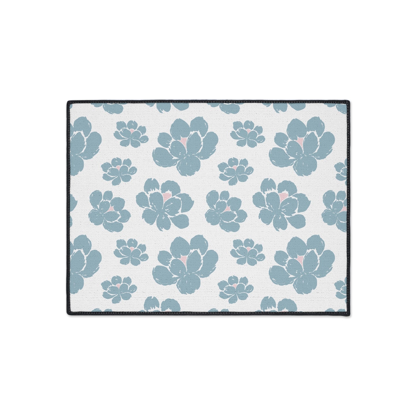 Floral Heavy Duty Floor Mat - Durable Entrance Rug, Non-Slip, Home Decor, Kitchen Textile, Gifts for Housewarming