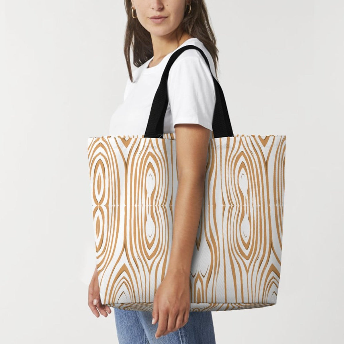 Large One Shoulder Shopping Bag