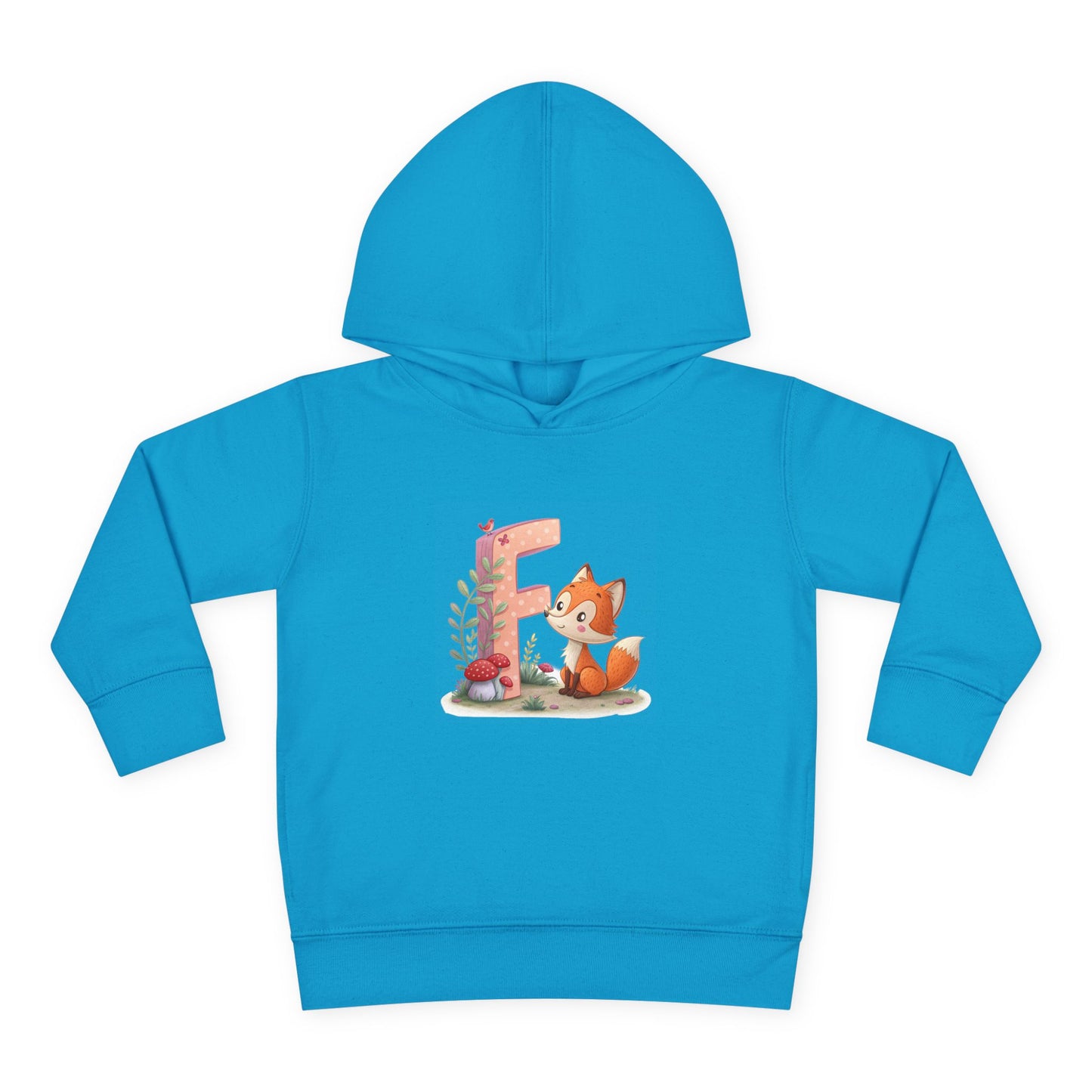 Cute Toddler Fox Hoodie, Fleece Pullover for Kids, Perfect Gift for Birthdays, Baby Showers, or Everyday Wear