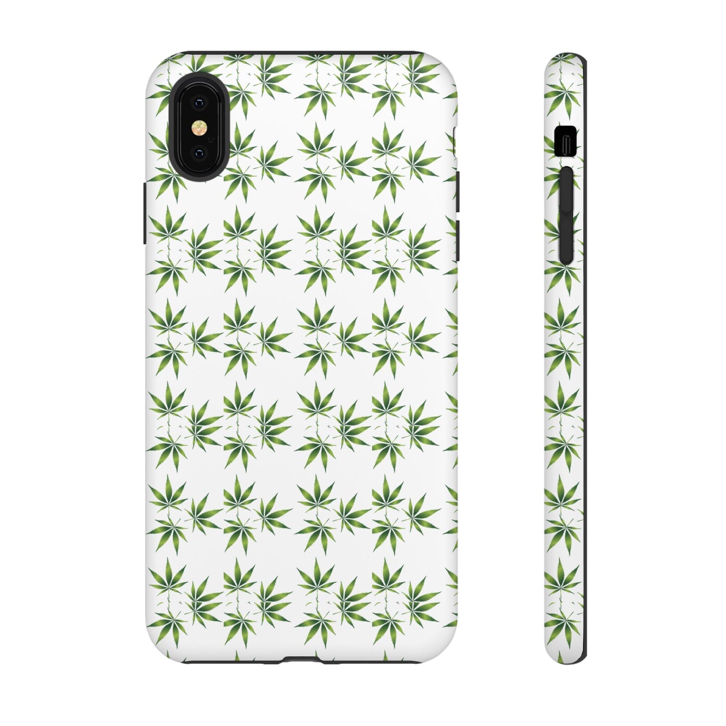 Stylish Phone Case with Cannabis Leaf Design, Durable Phone Cover, Gift for Stoner Friends, Unique Phone Accessory, Nature-Inspired Design