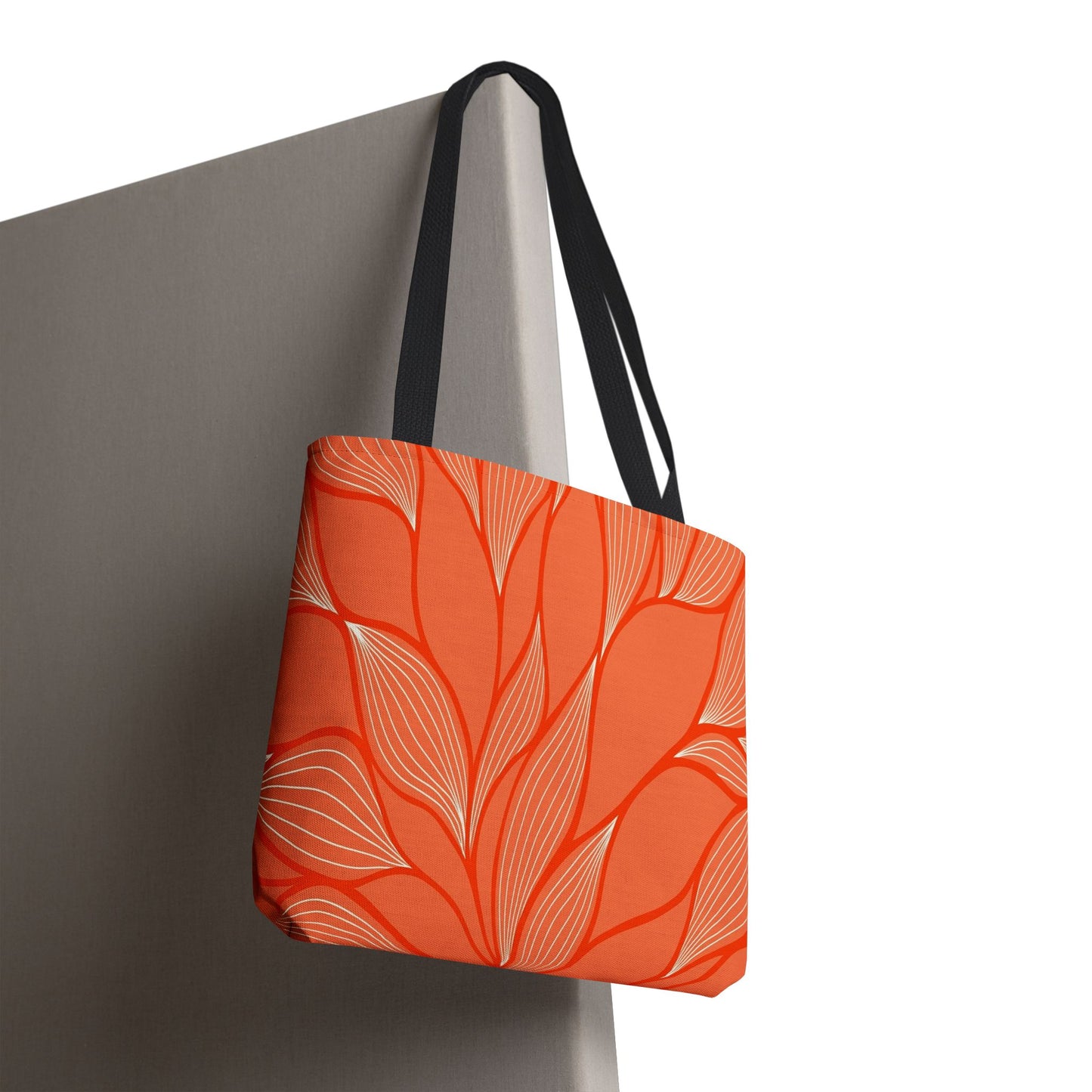 Vibrant Leafy Tote Bag, Stylish Grocery Bag, Eco-Friendly Shopping Tote, Floral Summer Tote, Gift for Plant Lovers