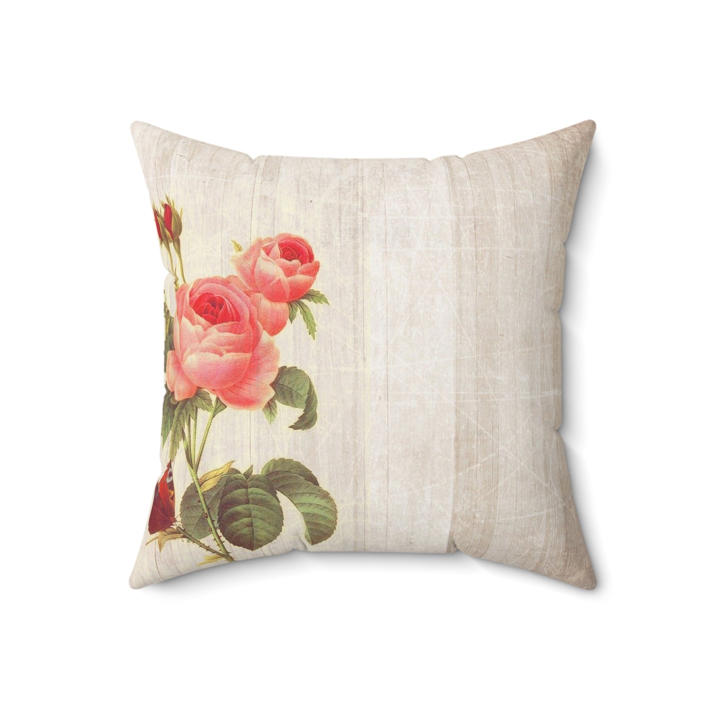Spun Polyester Square Pillow