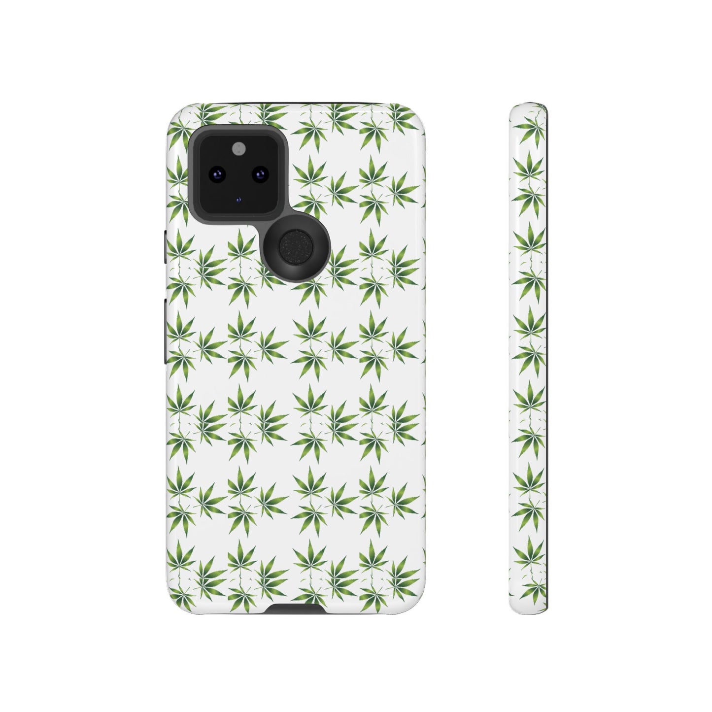 Stylish Phone Case with Cannabis Leaf Design, Durable Phone Cover, Gift for Stoner Friends, Unique Phone Accessory, Nature-Inspired Design