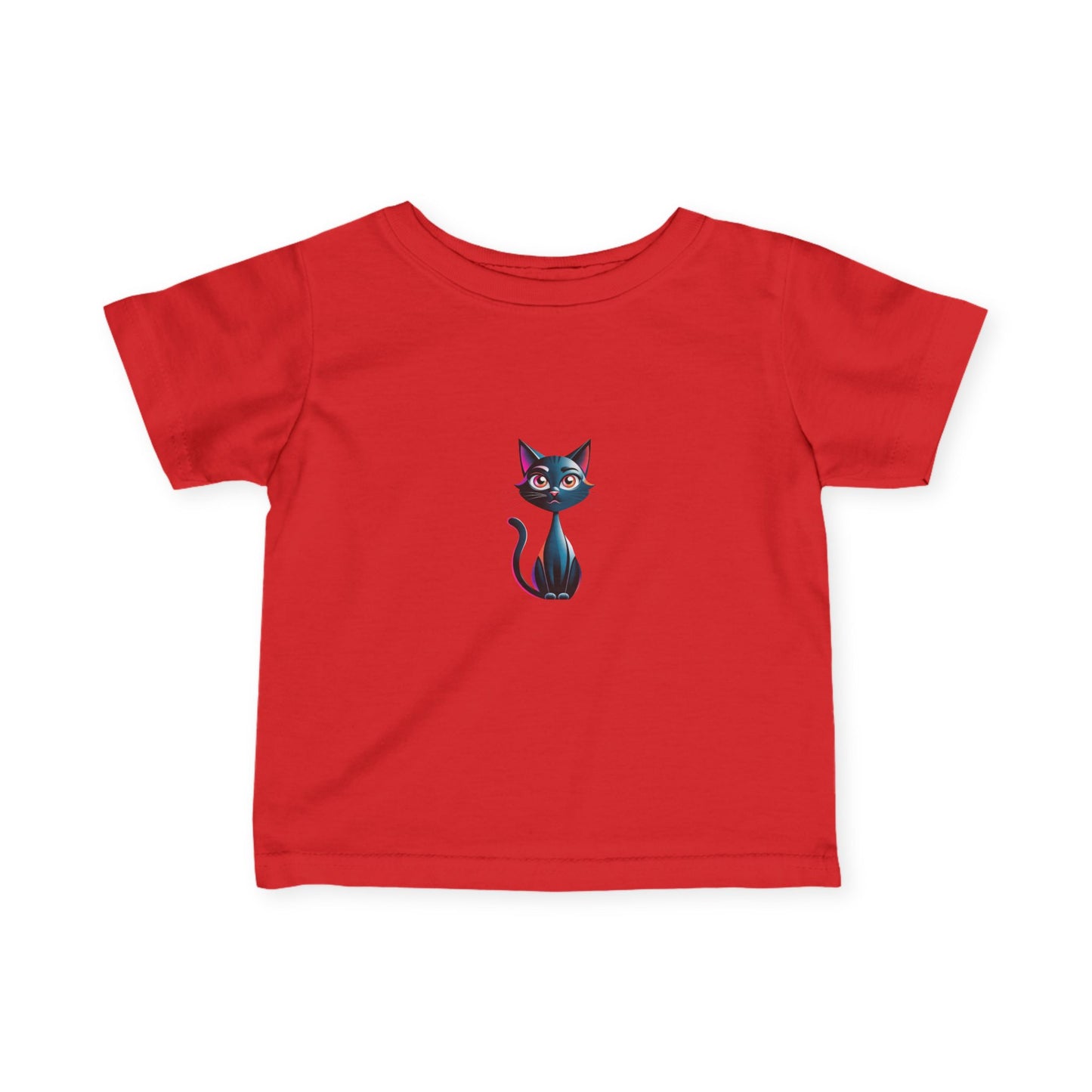 Cute Cat Infant Tee, Baby T-Shirt, Toddler Tee, Kids Gift, Pet Lover Shirt, Cat Lover Baby Clothes