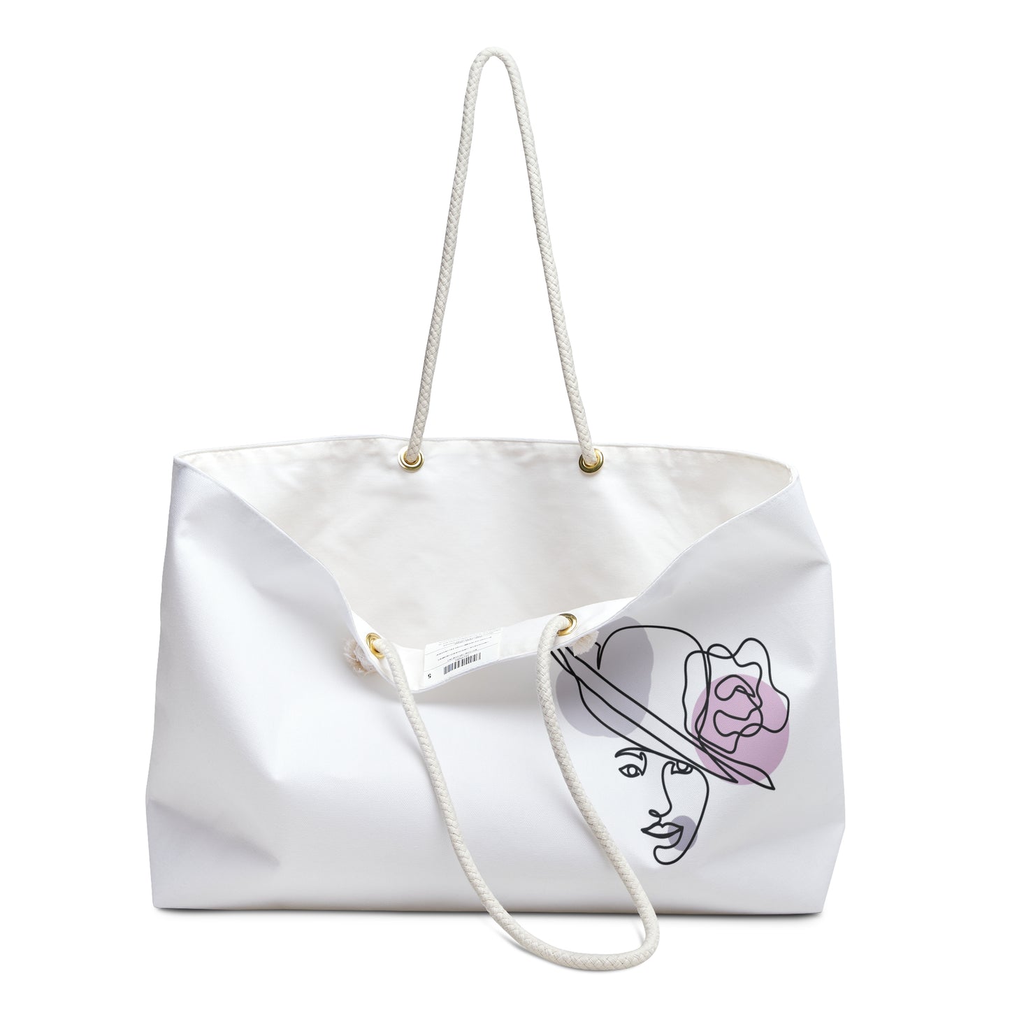 Chic Weekender Bag - Stylish Tote for Getaways, Travel, Beach, Gym, Fashionable Storage for Everyday Essentials