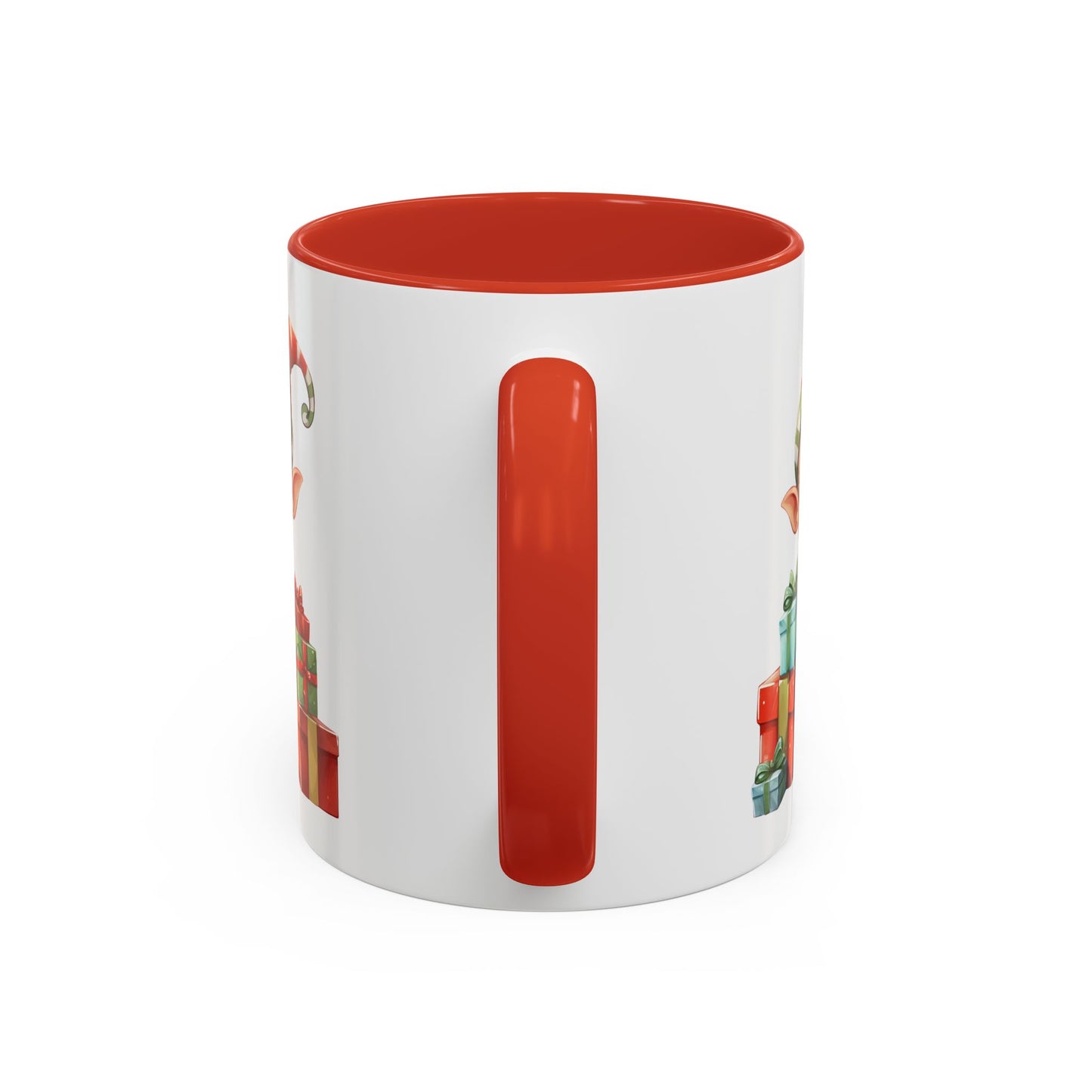 Holiday Elf Coffee Mug - Festive Gift Mug, Christmas Decor, Cute Elf Mug, Coffee Lover Gift, Winter Holiday Drinkware