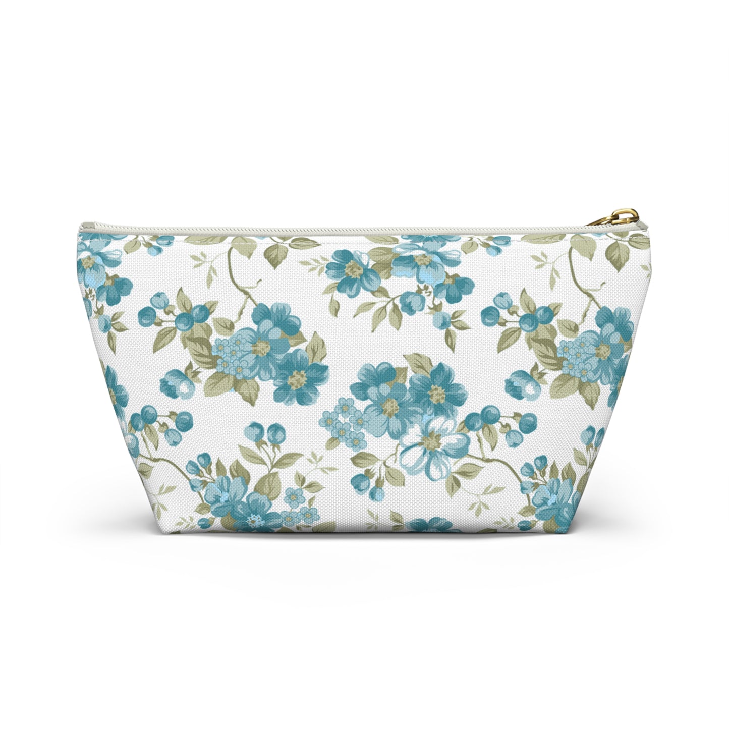 Floral Accessory Pouch, Makeup Bag, Organizing Pouch, Gift for Her, Travel Companion