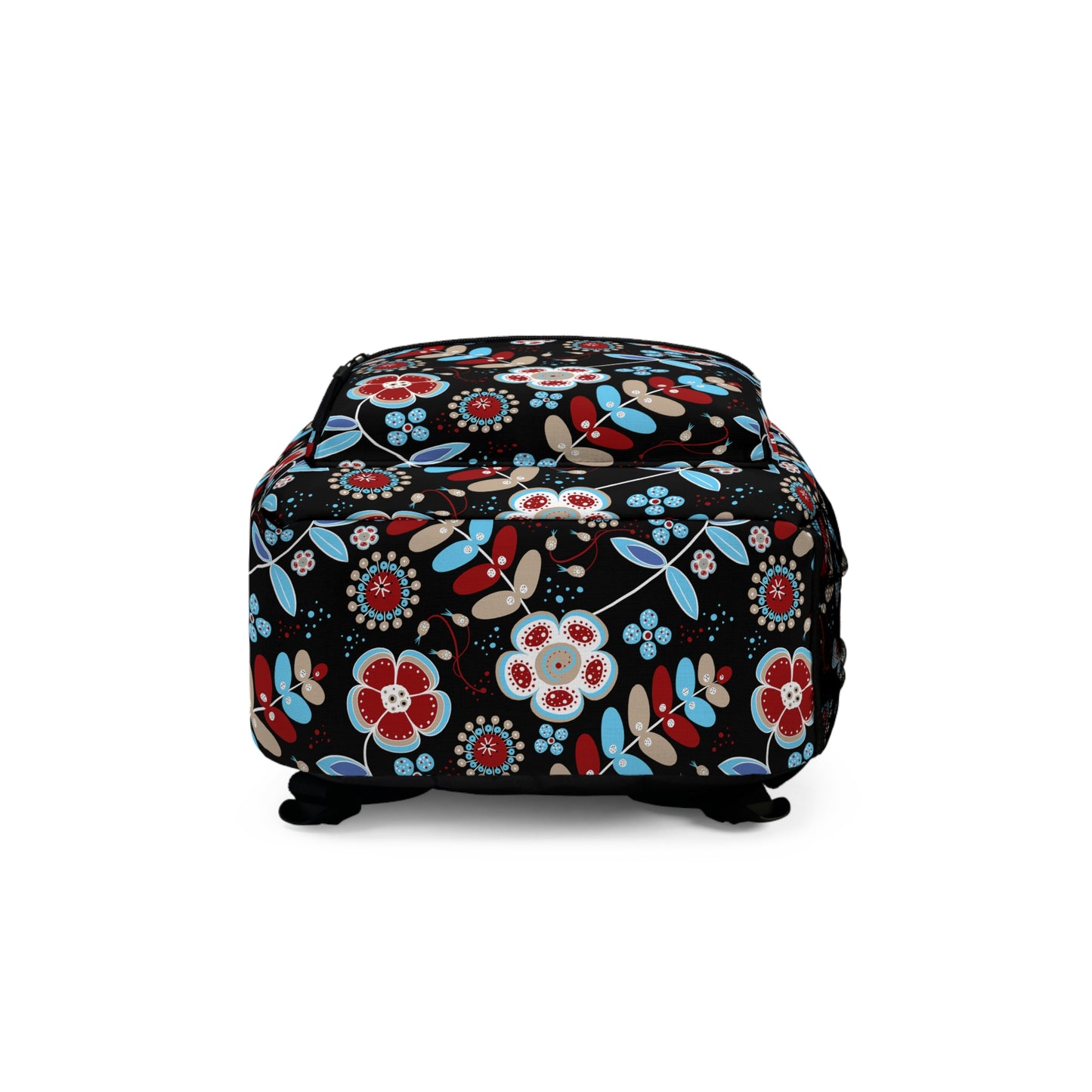 Floral Pattern Backpack, Trendy Rucksack for School, Travel Backpack, Stylish Bookbag, Gift for Her
