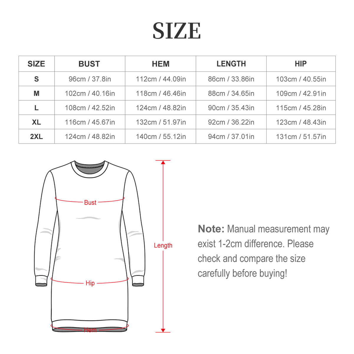 Women's Long Sleeve Sweater Dress Black Light Pink