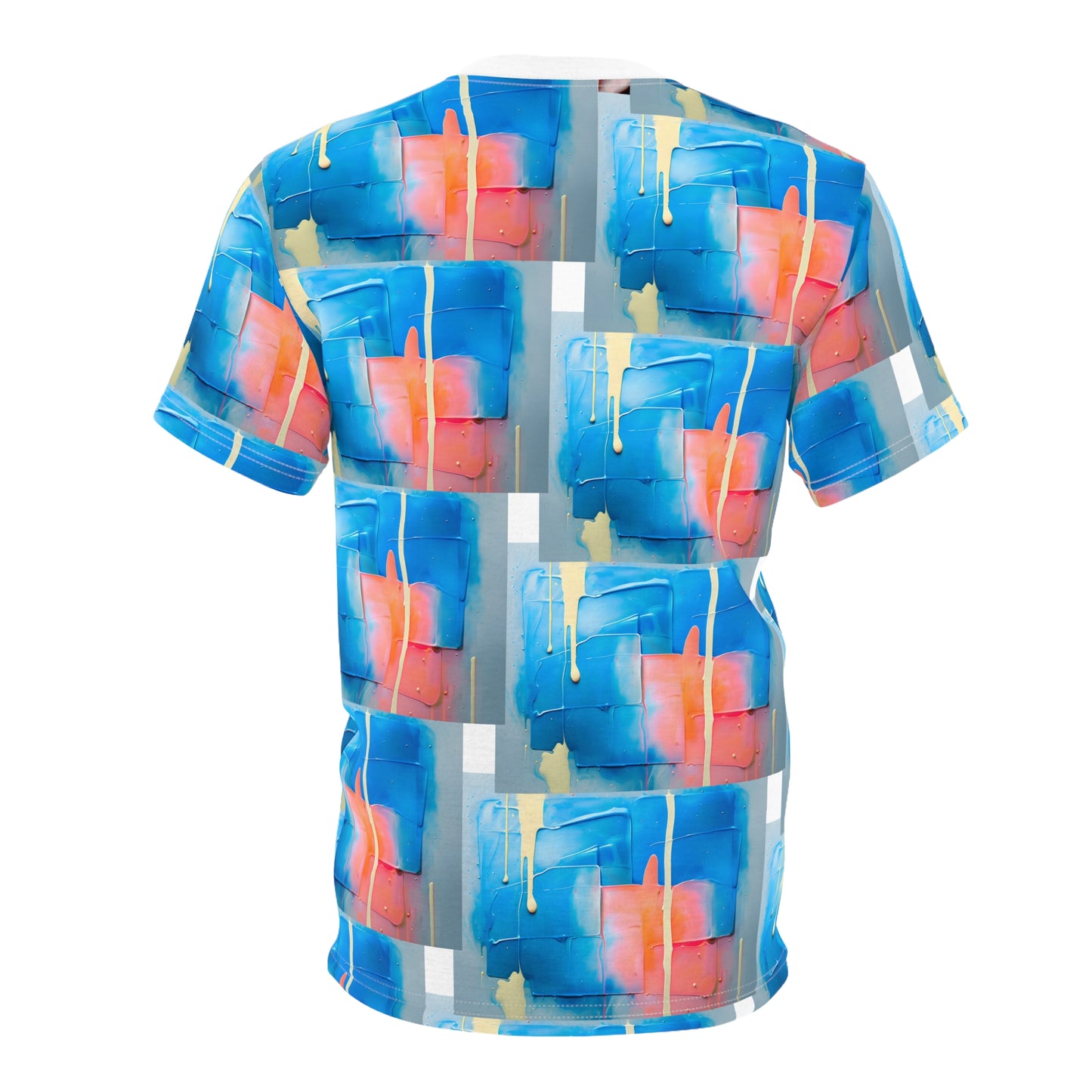 Vibrant Artistic Unisex Tee, Abstract Colorful Shirt