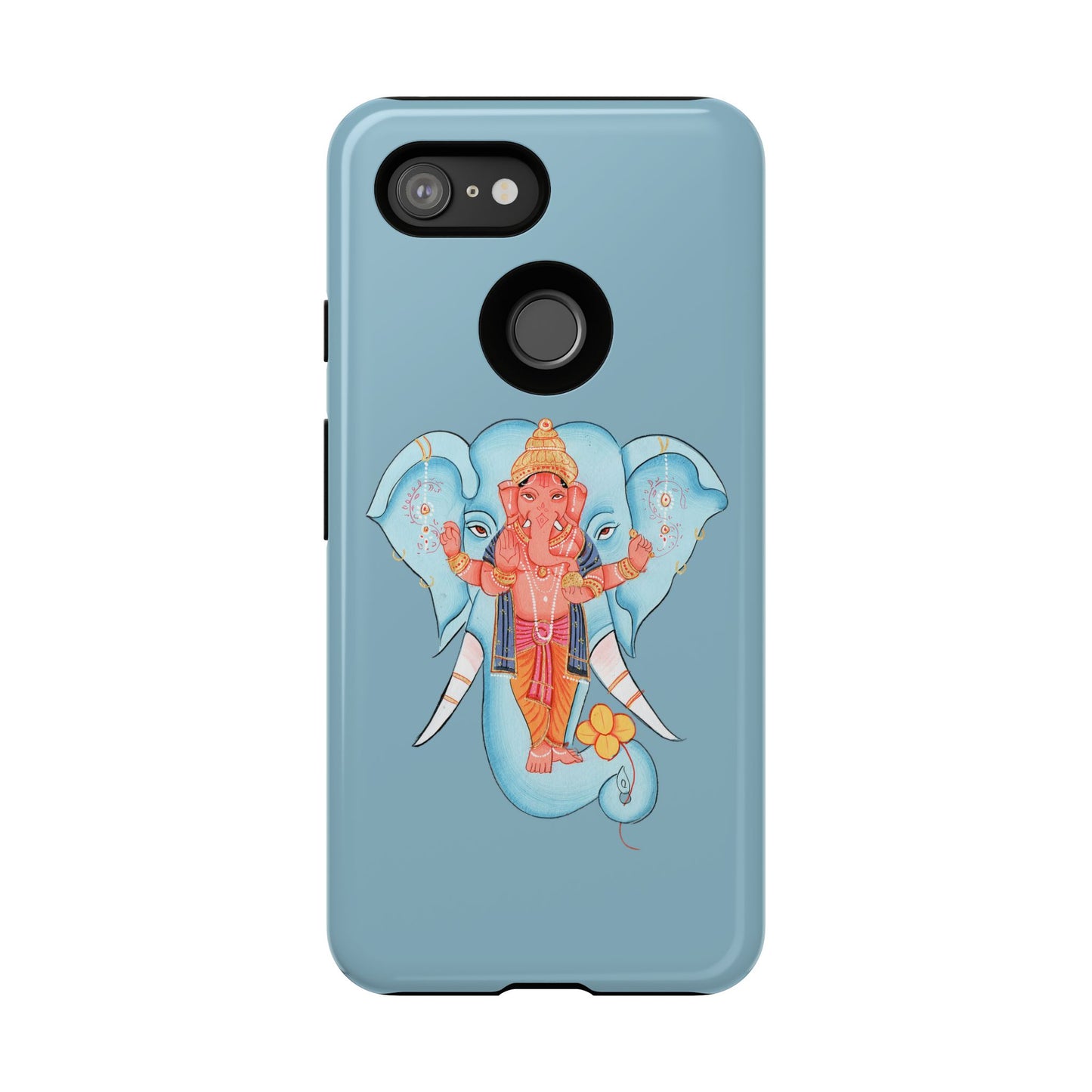 Tough Cases: Ganesh-Inspired Phone Case, Bohemian Phone Cover, Hindu Art Accessory, Festival Gift, Protective Phone Shell