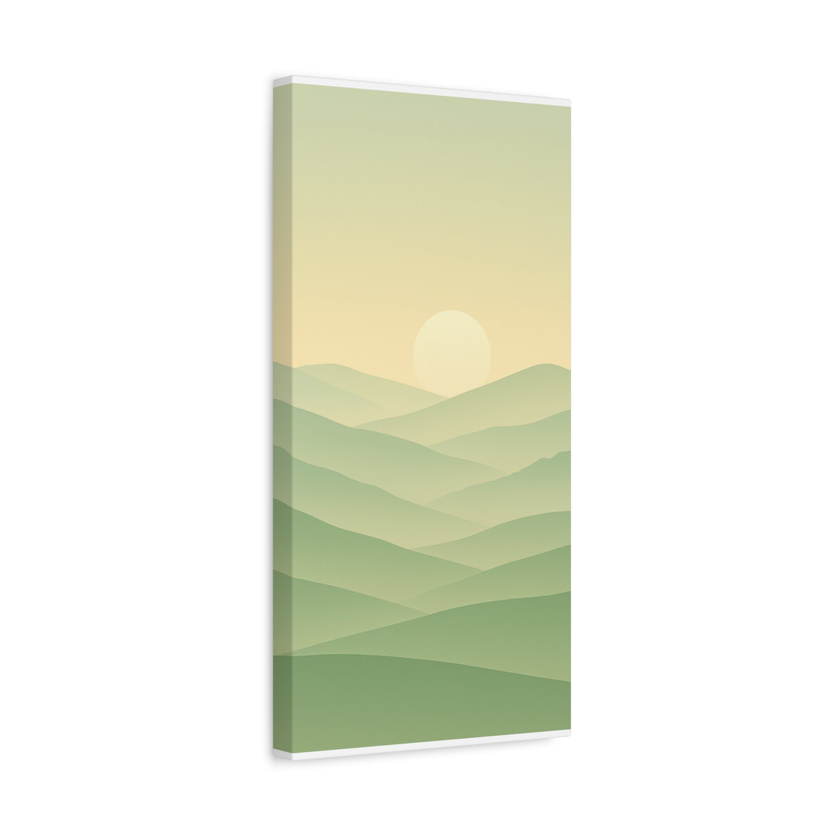 Matte Canvas, Stretched, 1.25" Sunset or Sunrise