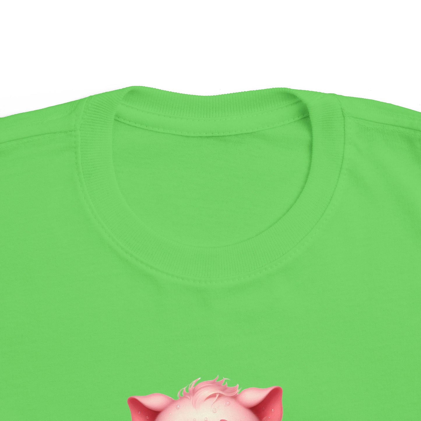 Cute Pig Toddler Tee, Adorable Animal Shirt for Kids, Perfect Baby Gift, Birthday Outfit, Playful Graphic Tee, Toddler Clothing