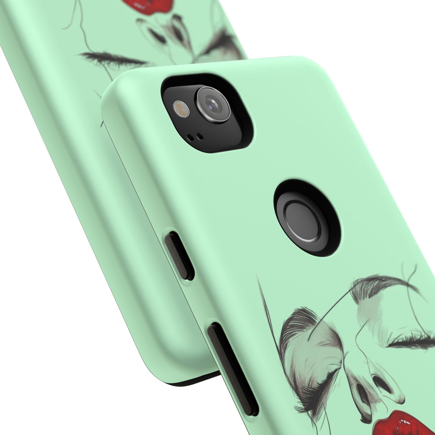 Stylish Phone Case, Artistic Phone Cover, Trendy Tech Accessory, Unique Cell Phone Protector, Gift for Her, Modern Aesthetic
