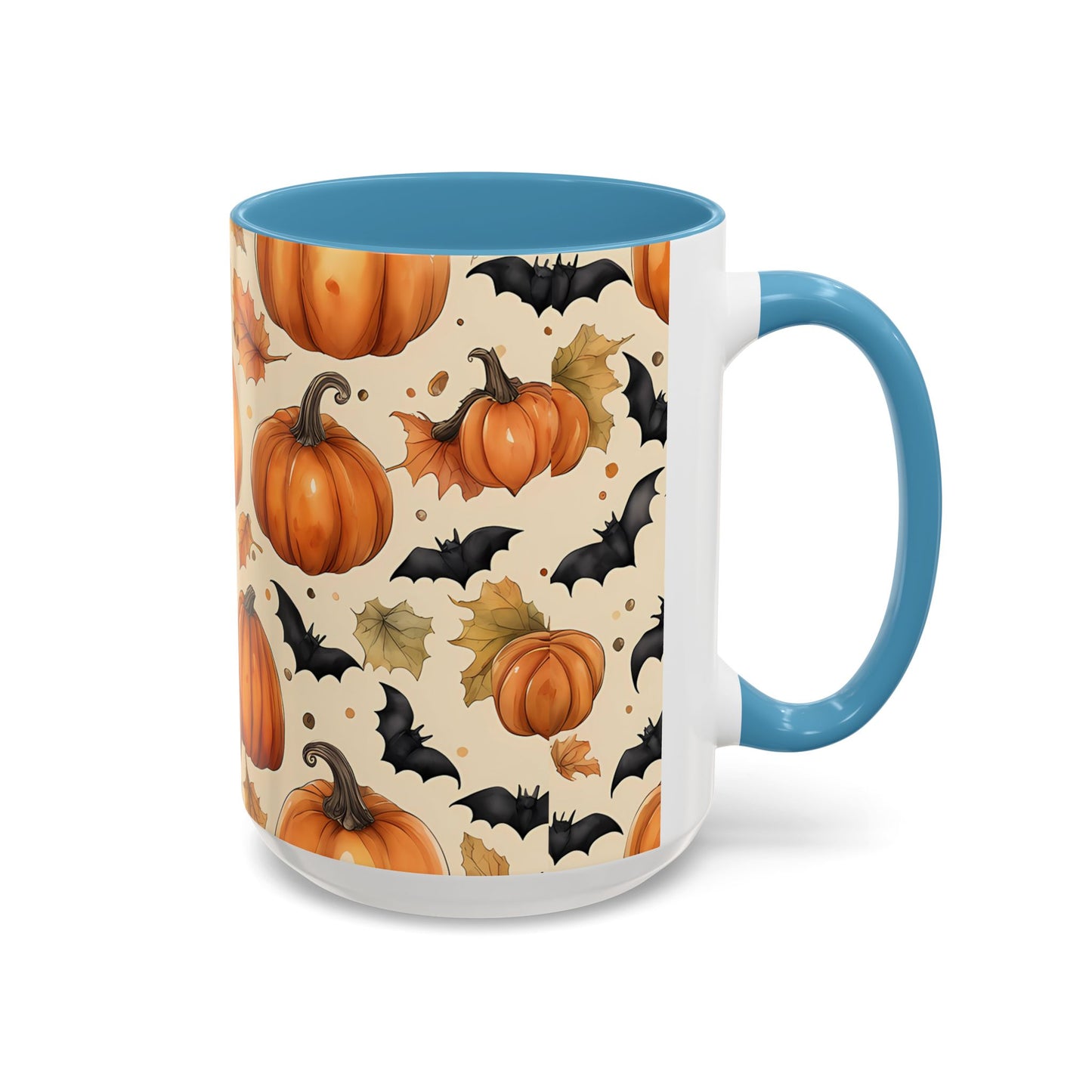 Pumpkin Halloween Coffee Mug, Fall Decor Mugs, Spooky Halloween Gifts, Autumn Drinkware, Seasonal Coffee Cups