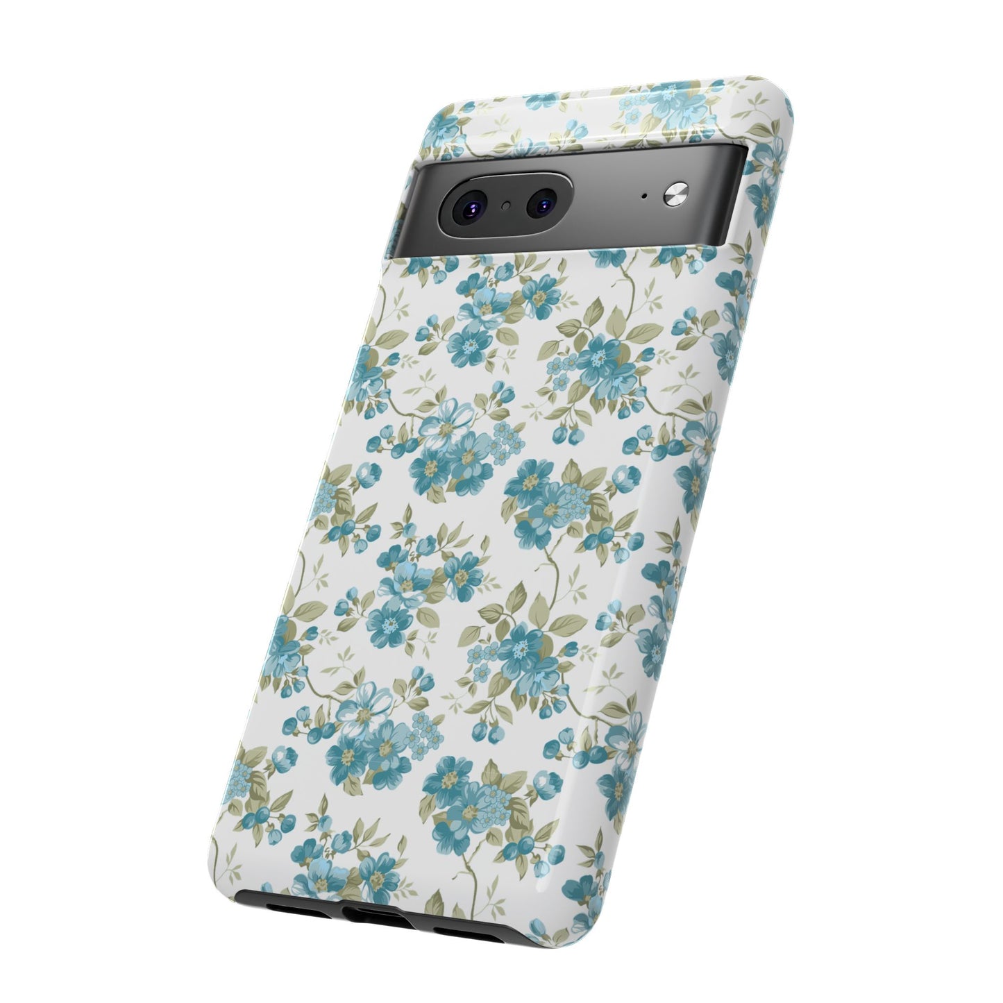 Floral Phone Case - Tough Cases, Durable Phone Cover, Cute Floral Design, Gift for Her, Trendy Phone Accessory, Spring Style