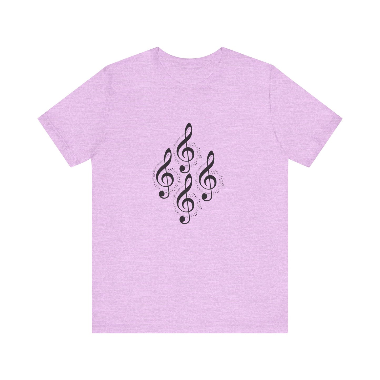Musical Notes Tee - Perfect for Music Lovers, Casual Wear, Concerts, Festivals, Unique Gift Idea