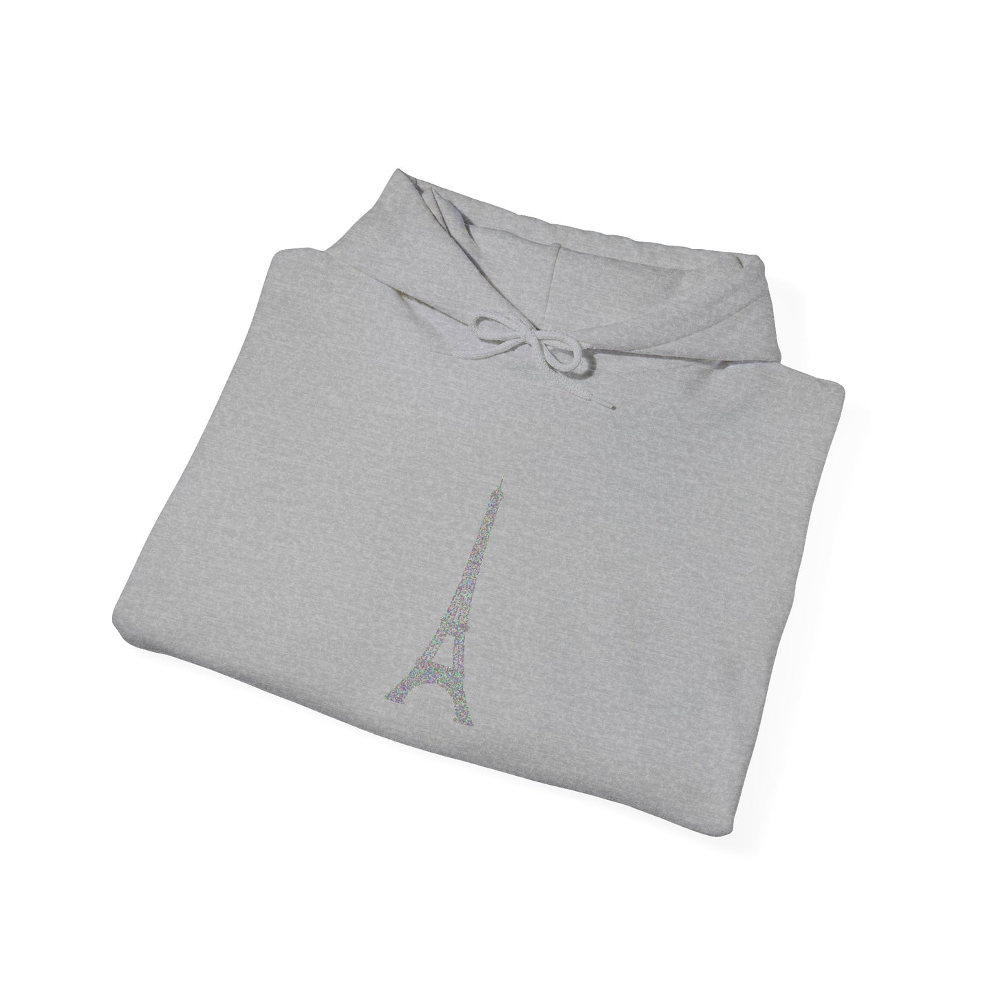 Parisian Style Hoodie - Cozy Unisex Sweatshirt with Eiffel Tower Design, Travel Gift, Streetwear, Casual Wear, Vacation Vibe