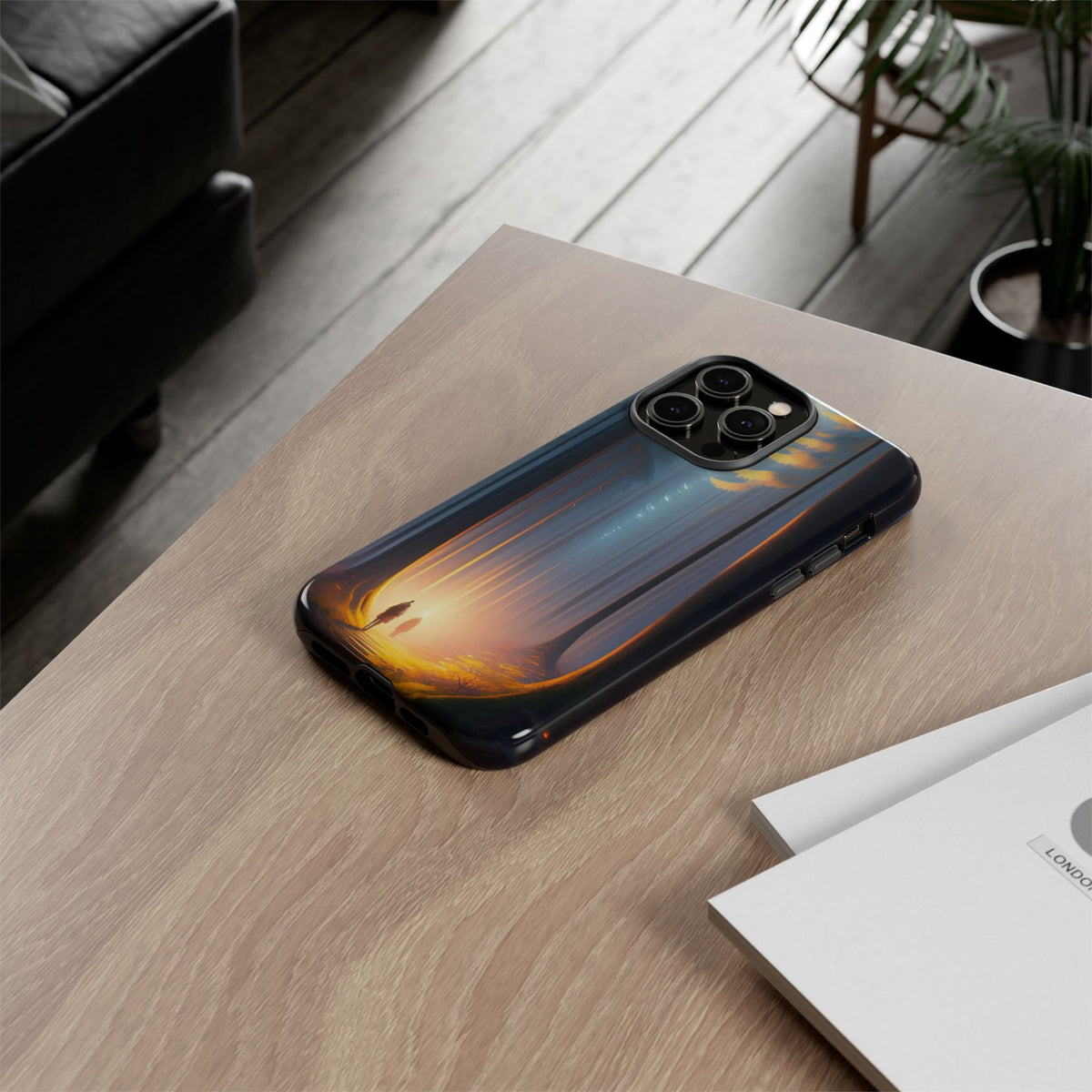 Phone Case — Mystical Forest Nightscape Protective Tough Case