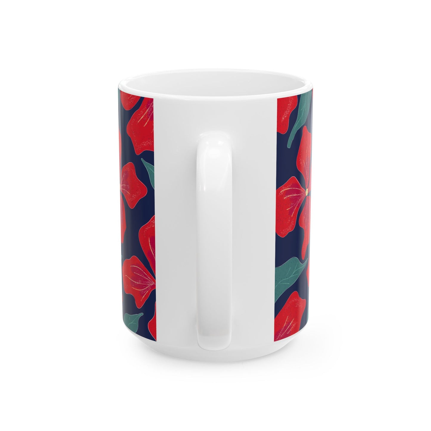 Vibrant Floral Ceramic Mug | Coffee Tea Cup, Gift for Her, Home Décor, Birthday, Mother's Day, Eco-Friendly