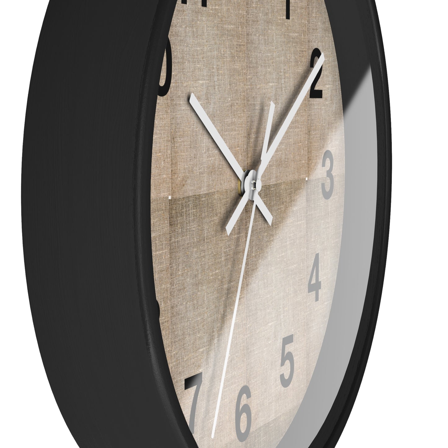 Minimalist Natural Wall Clock | Rustic Decor, Timeless Home Accent, Gift for Housewarming, Boho Vibe, Modern Design