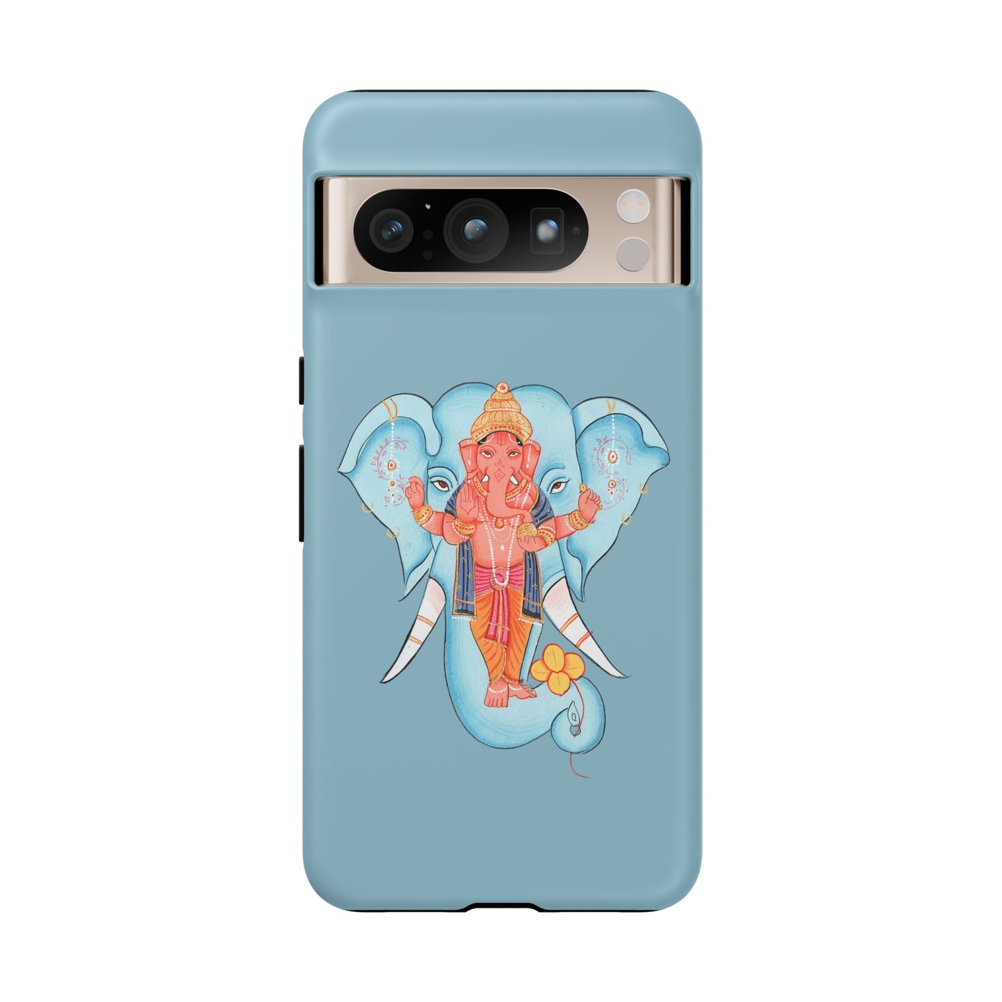 Tough Cases: Ganesh-Inspired Phone Case, Bohemian Phone Cover, Hindu Art Accessory, Festival Gift, Protective Phone Shell