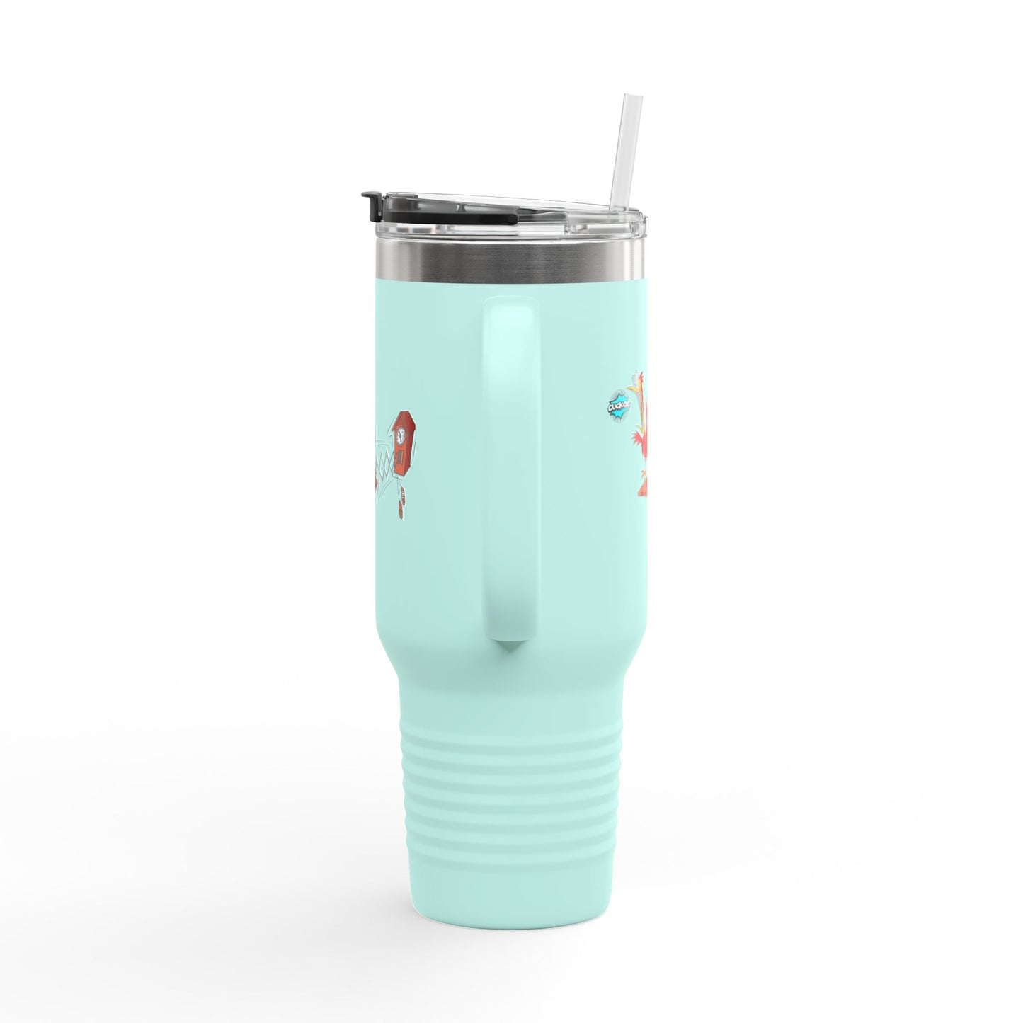 Whimsical Insulated Travel Mug | Perfect for Road Trips, Camping, Outdoor Adventures, Gifts for Coffee Lovers, Personalized Travel Cups