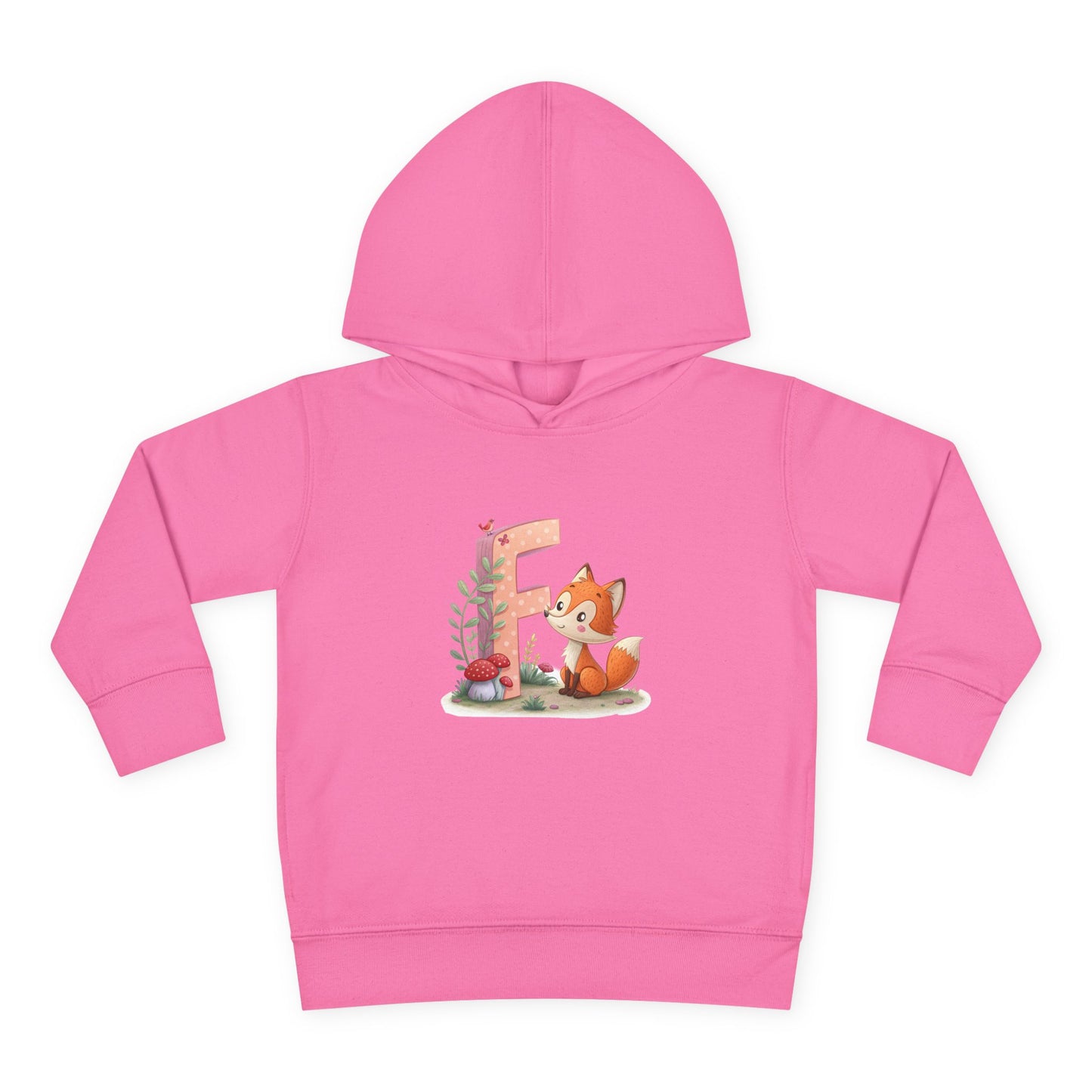 Cute Toddler Fox Hoodie, Fleece Pullover for Kids, Perfect Gift for Birthdays, Baby Showers, or Everyday Wear