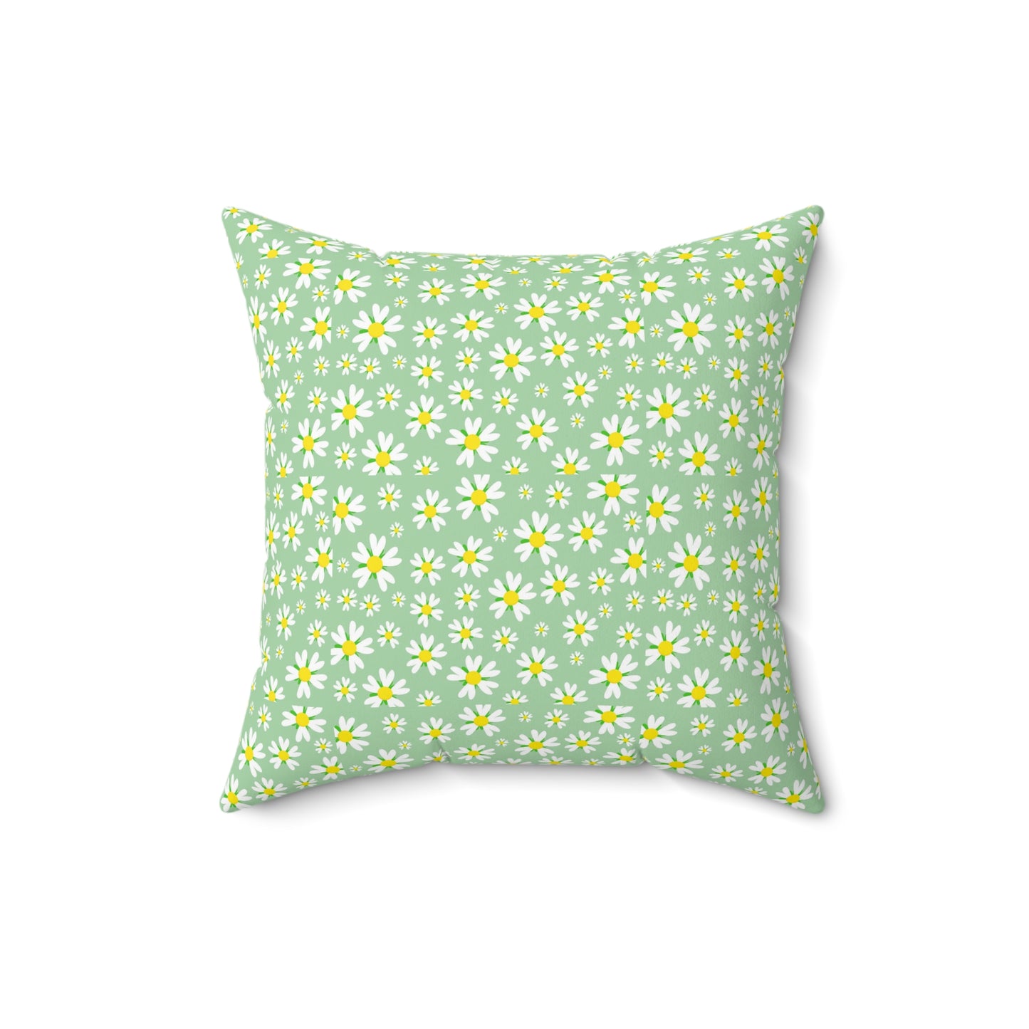 Spring Floral Square Pillow, Cozy Home Decor, Flower Accent Pillow, Gift for Garden Lovers, Living Room Cushion