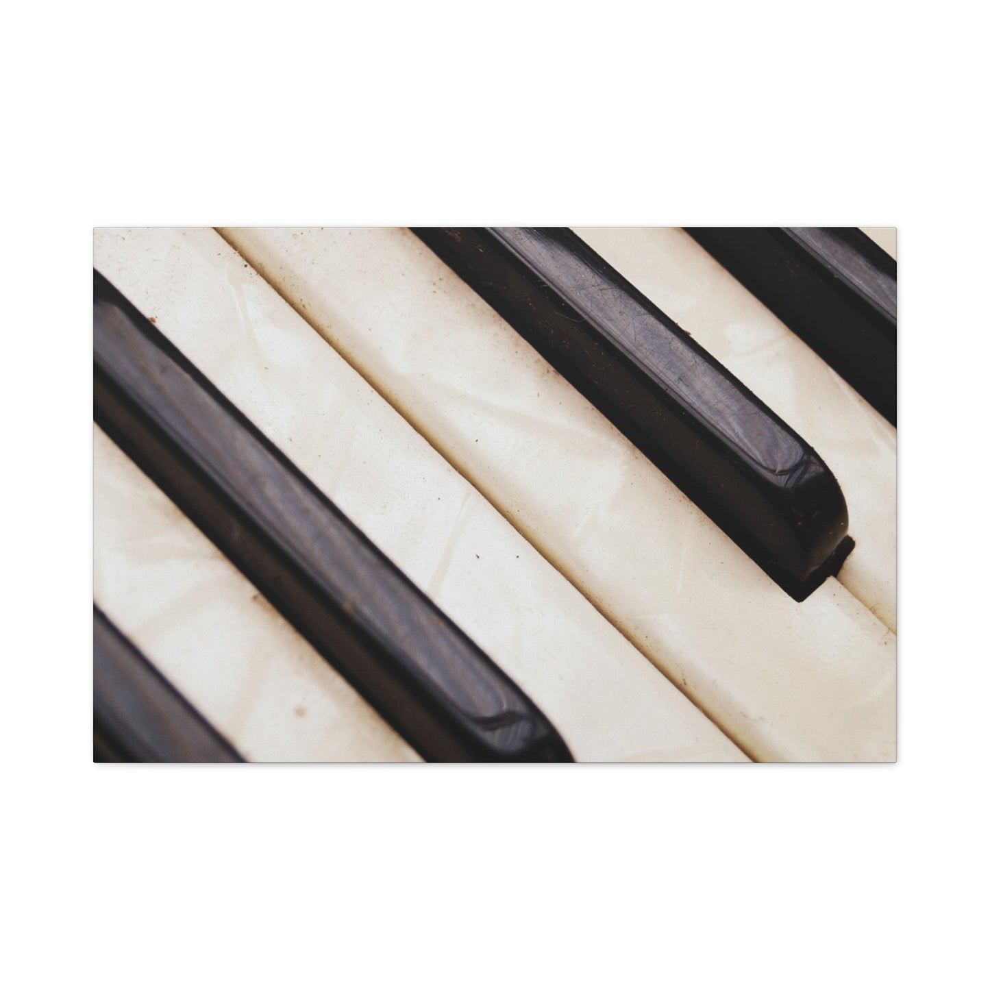 Piano Keys Canvas Wall Art, Music Decor for Home, Perfect Gift for Musicians or Music Lovers